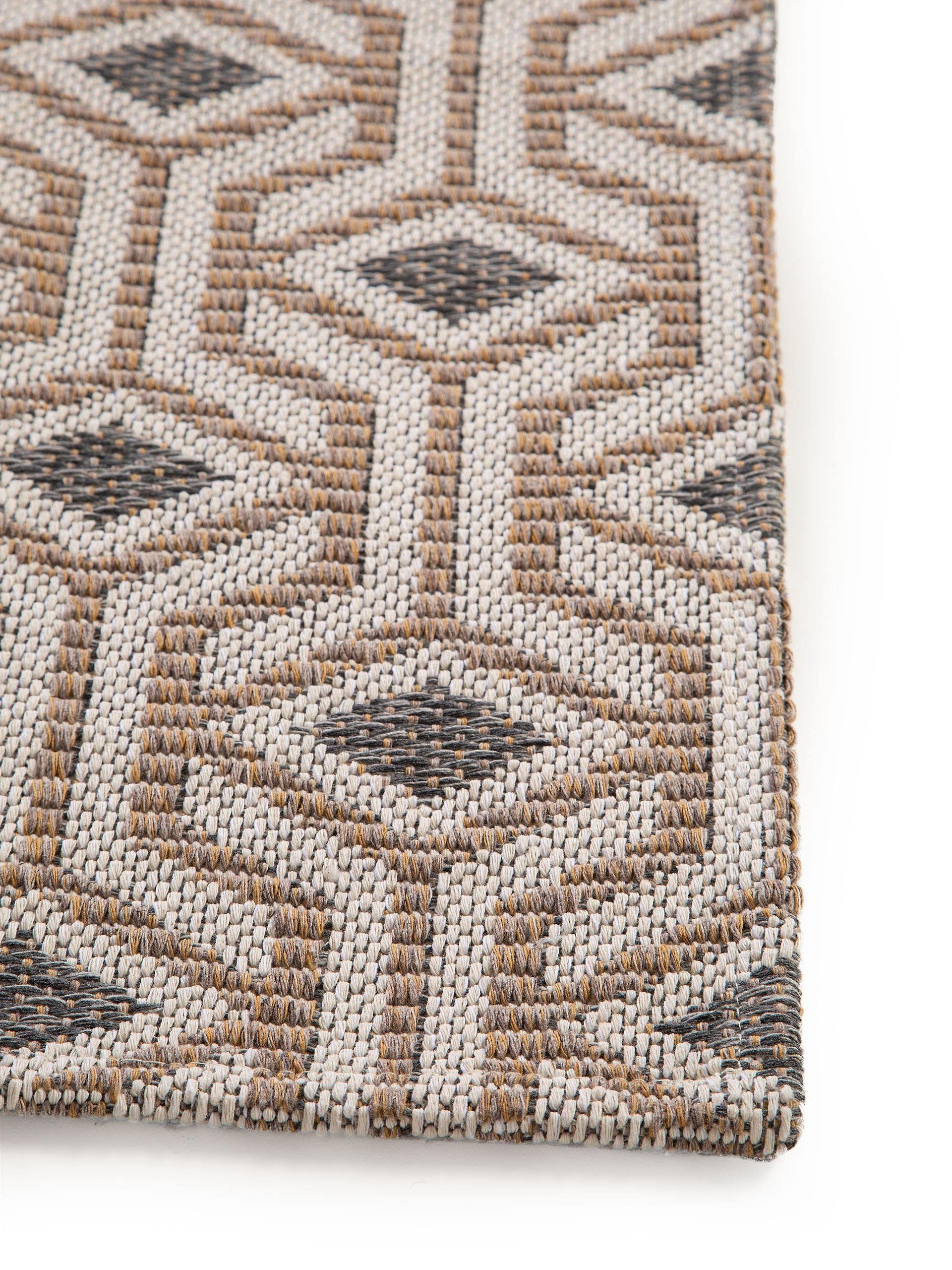 Tapis lavable en coton Cooper /Jaune