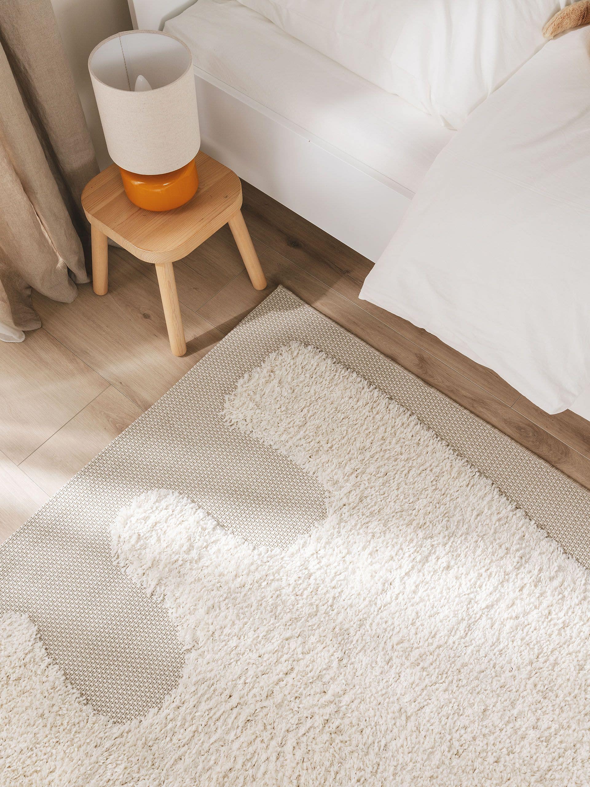 Tapis enfant Carlo Crème/Taupe