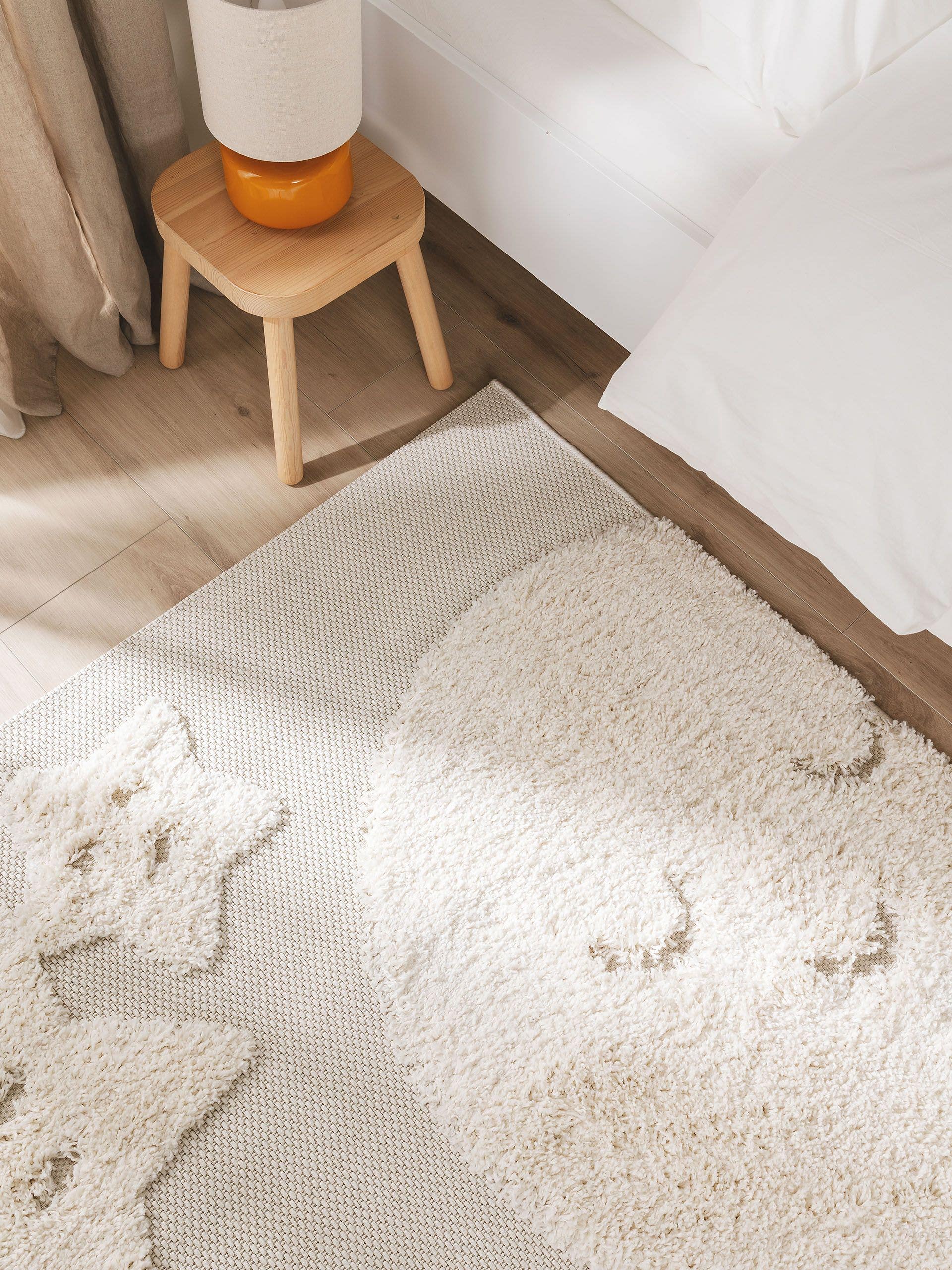 Tapis enfant Carlo Crème