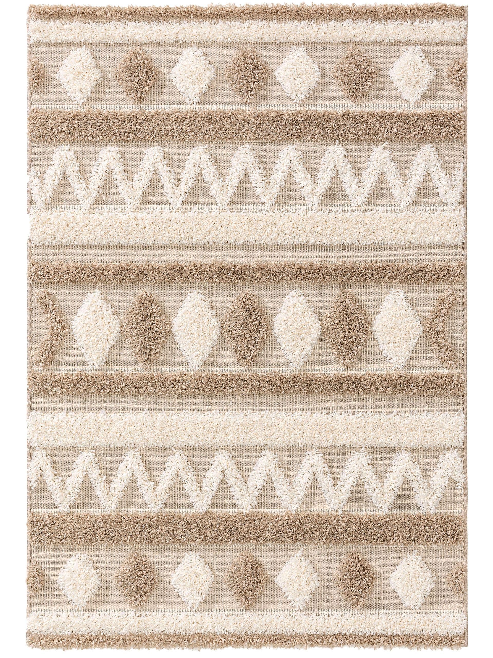 Tapis enfant Carlo Crème/Taupe