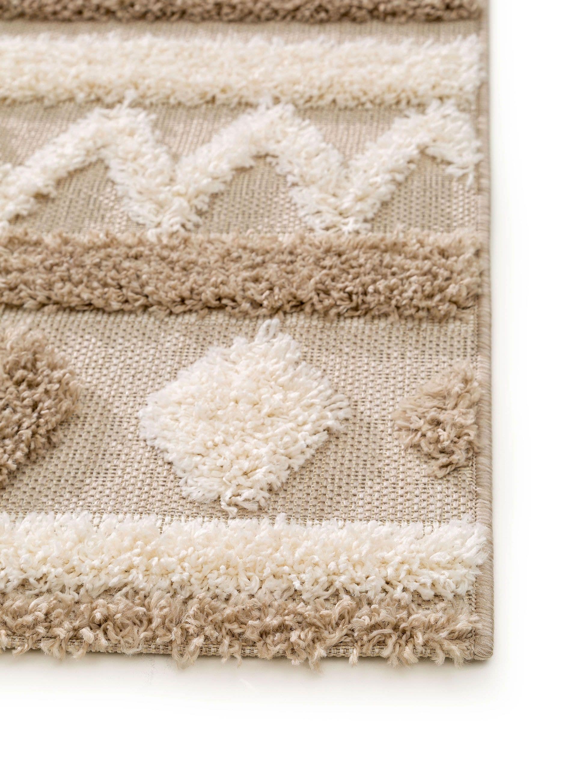 Tapis enfant Carlo Crème/Taupe