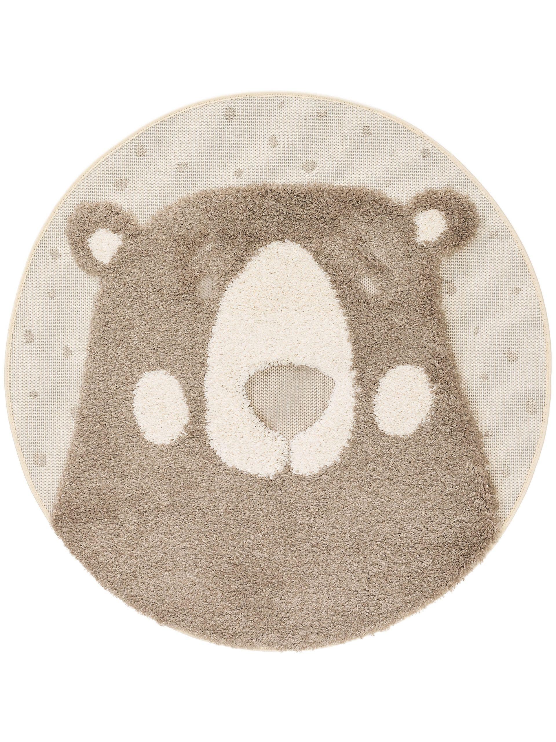 Kinderteppich Carlo Cream/Taupe