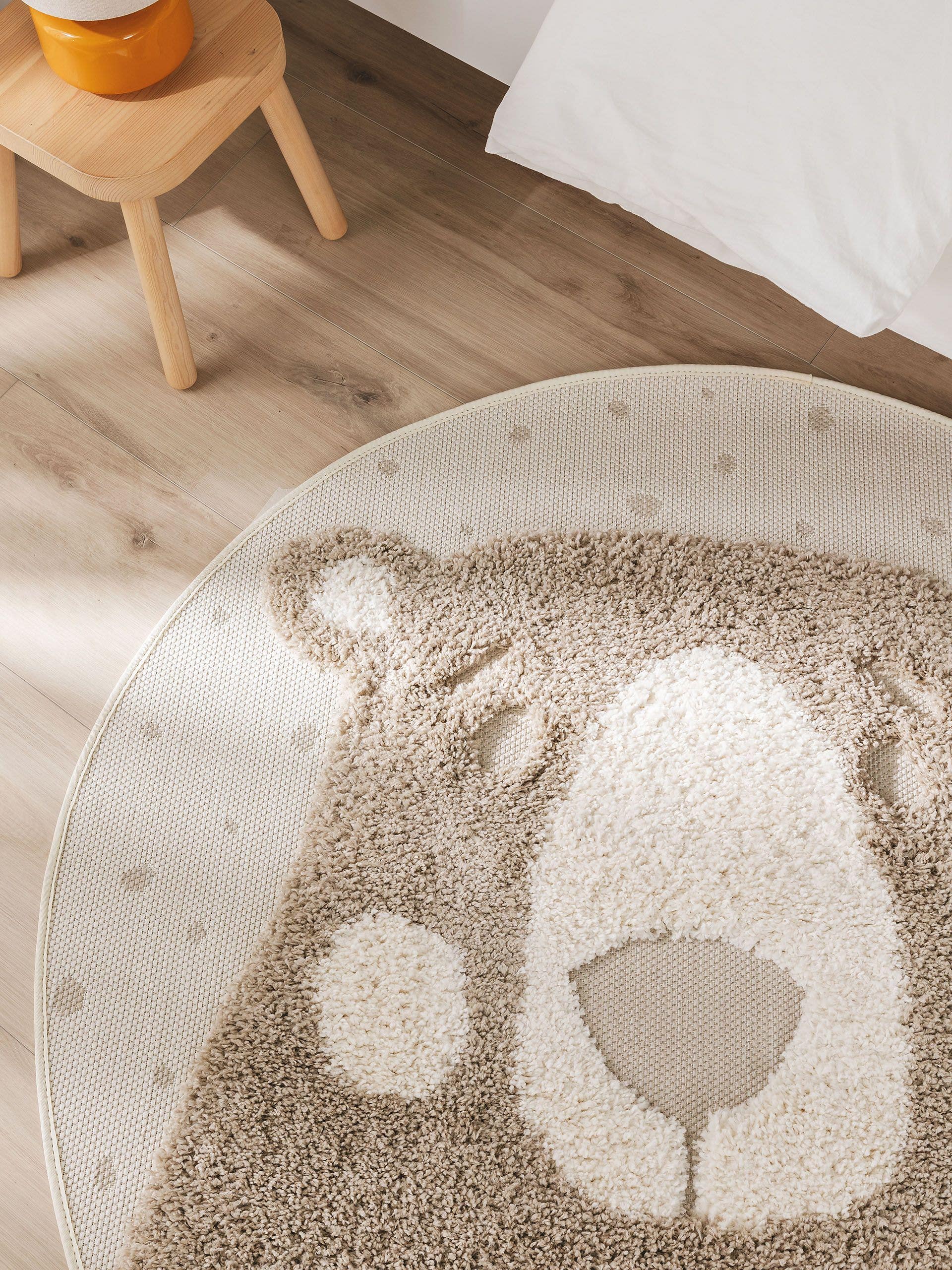 Kinderteppich Carlo Cream/Taupe