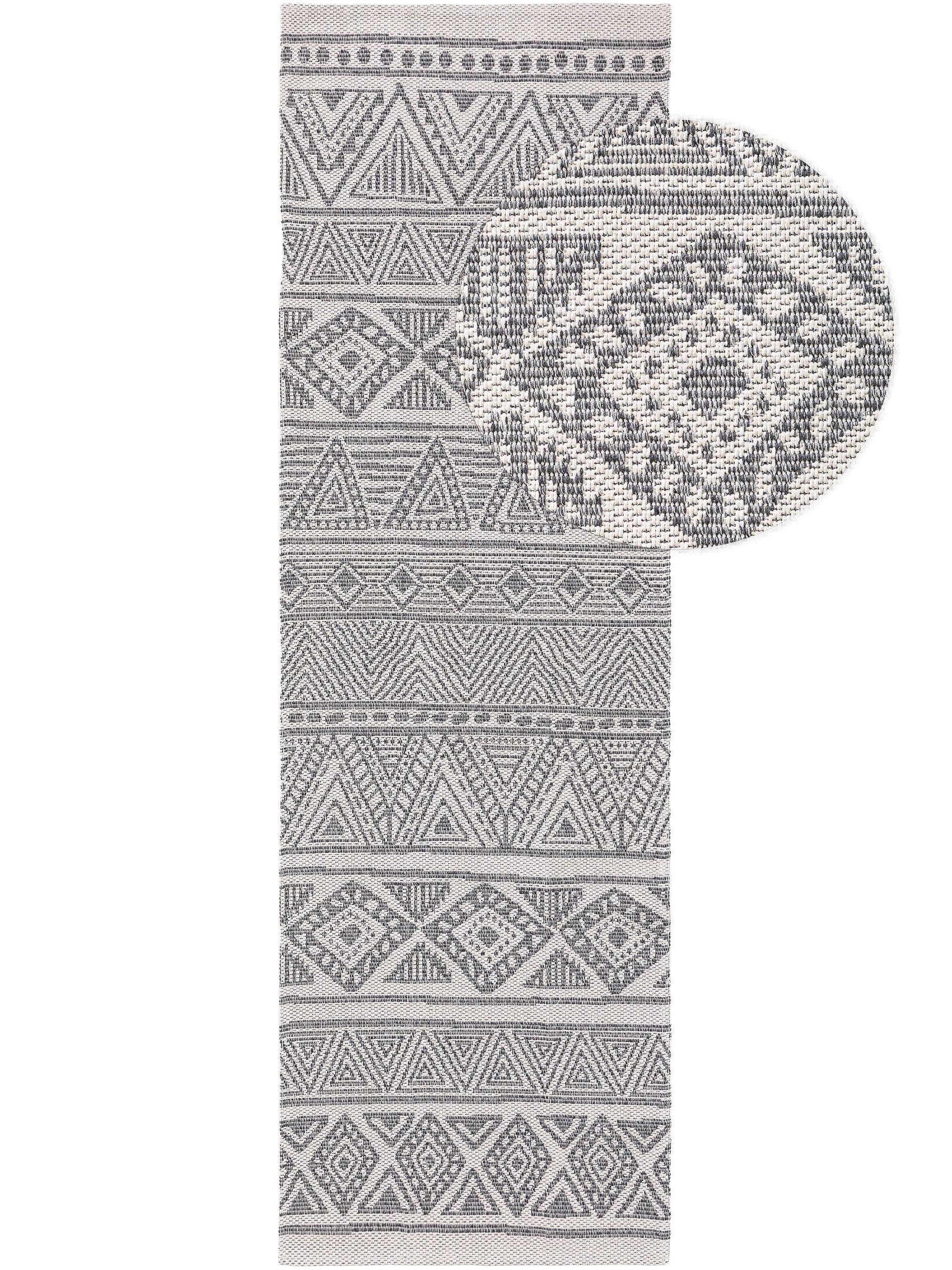 Tapis de couloir Cooper gris foncé