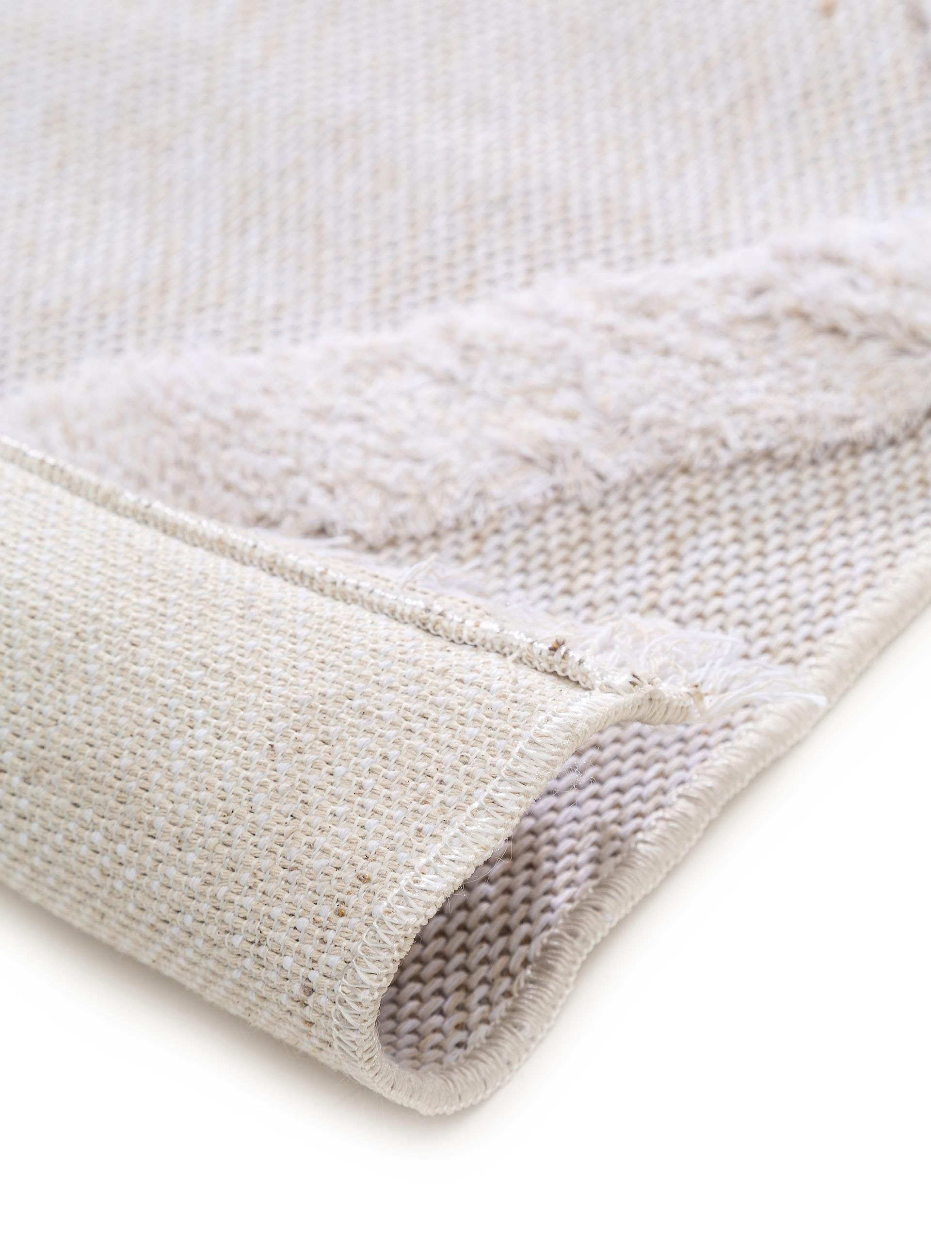 Waschbarer Baumwollteppich Oslo Cream