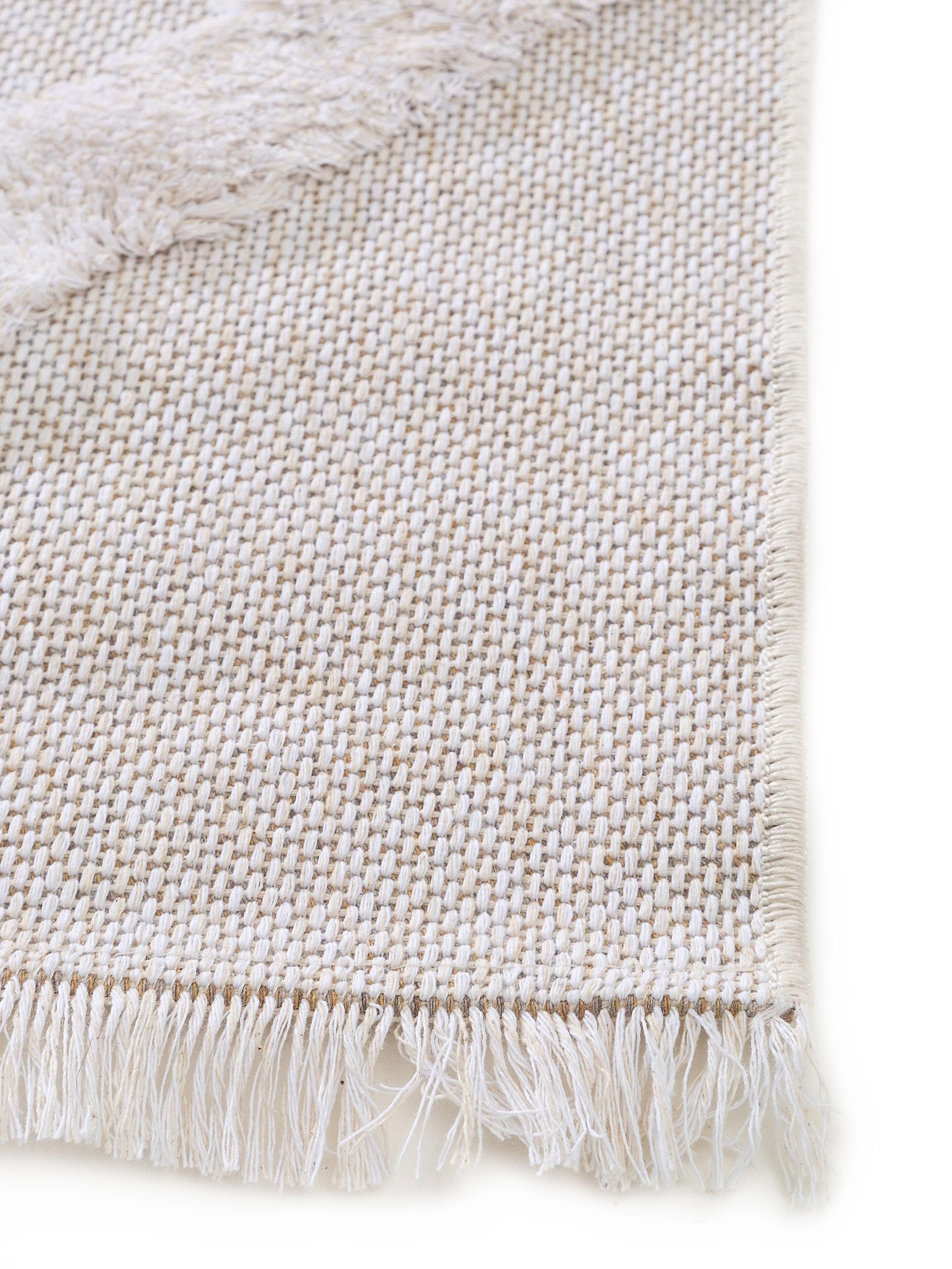 Waschbarer Baumwollteppich Oslo Cream