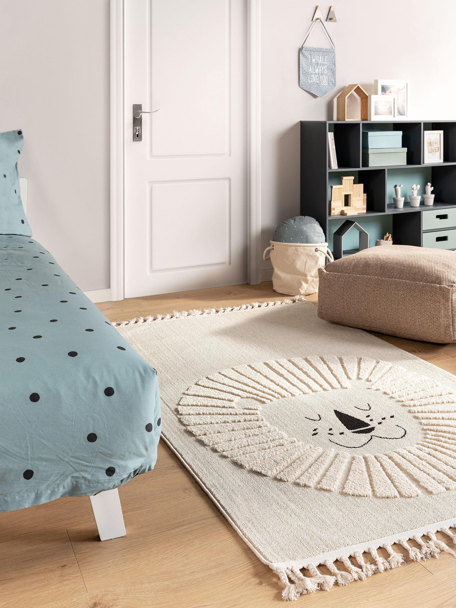 Kinderteppich Momo Cream