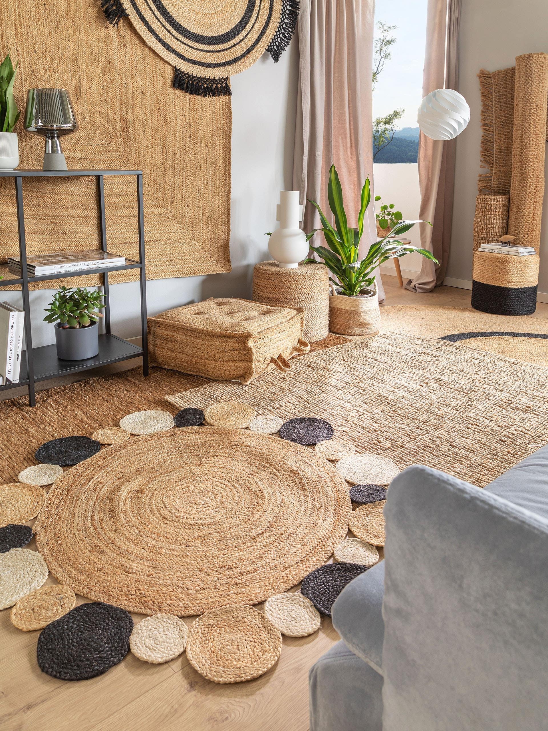 Tapis en jute Jutta