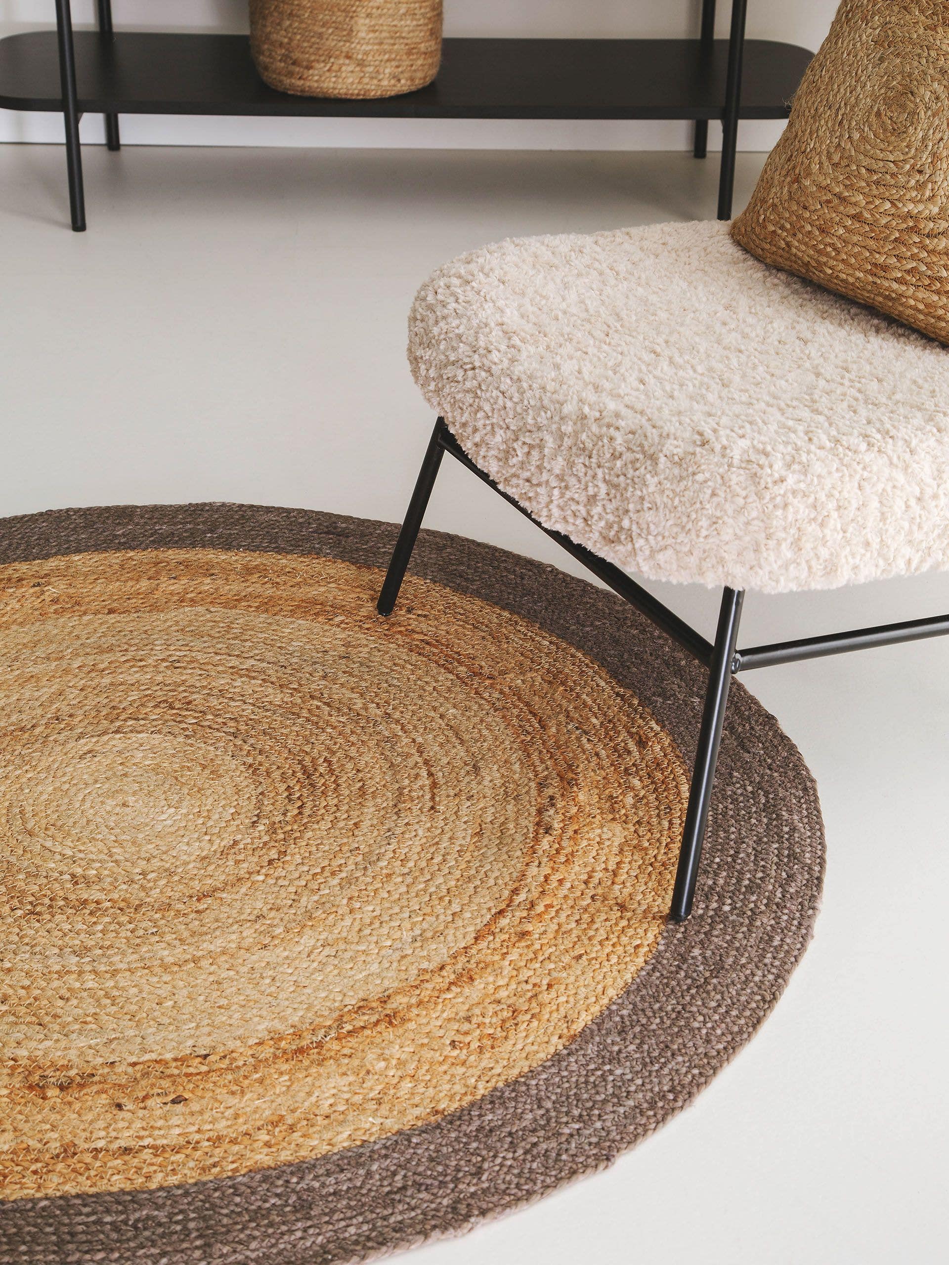 Tapis en jute Jutta