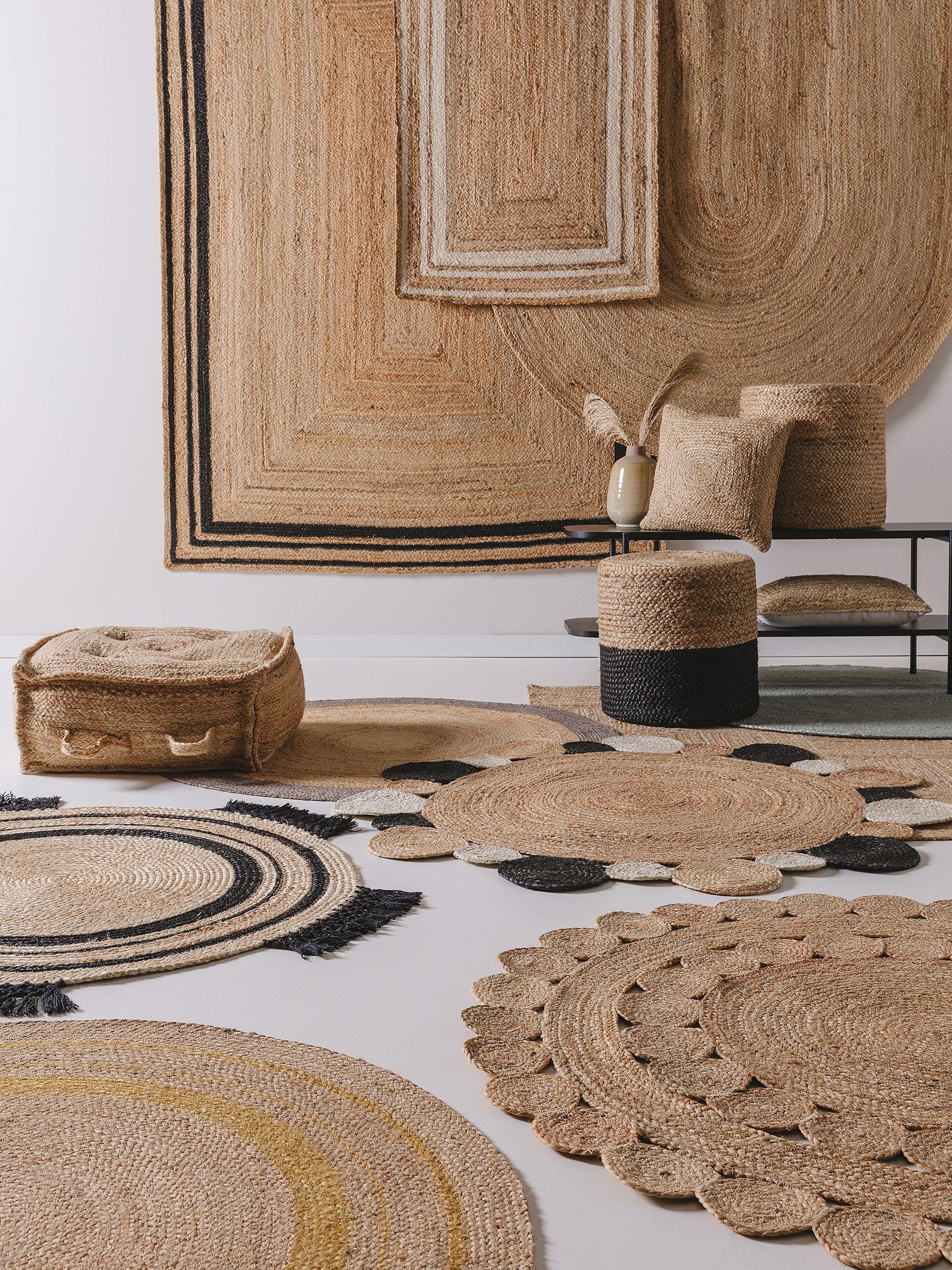 Tapis en jute Jutta