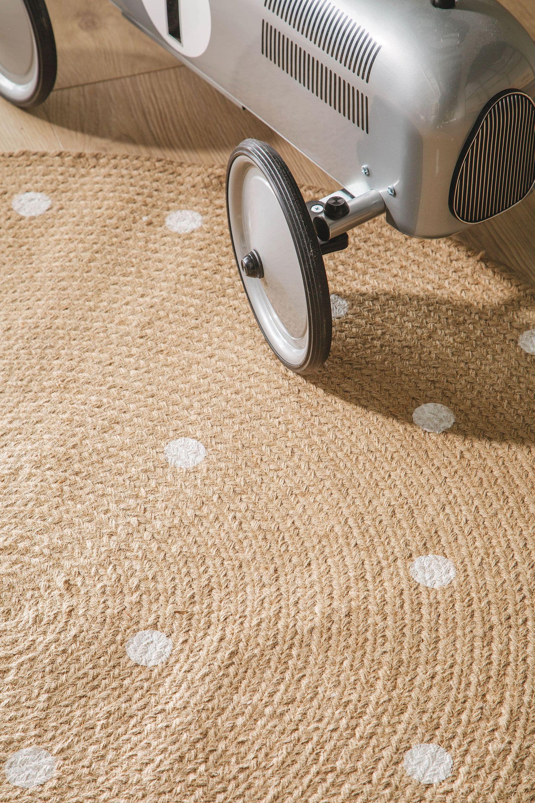 Tapis enfant Pippa marron clair