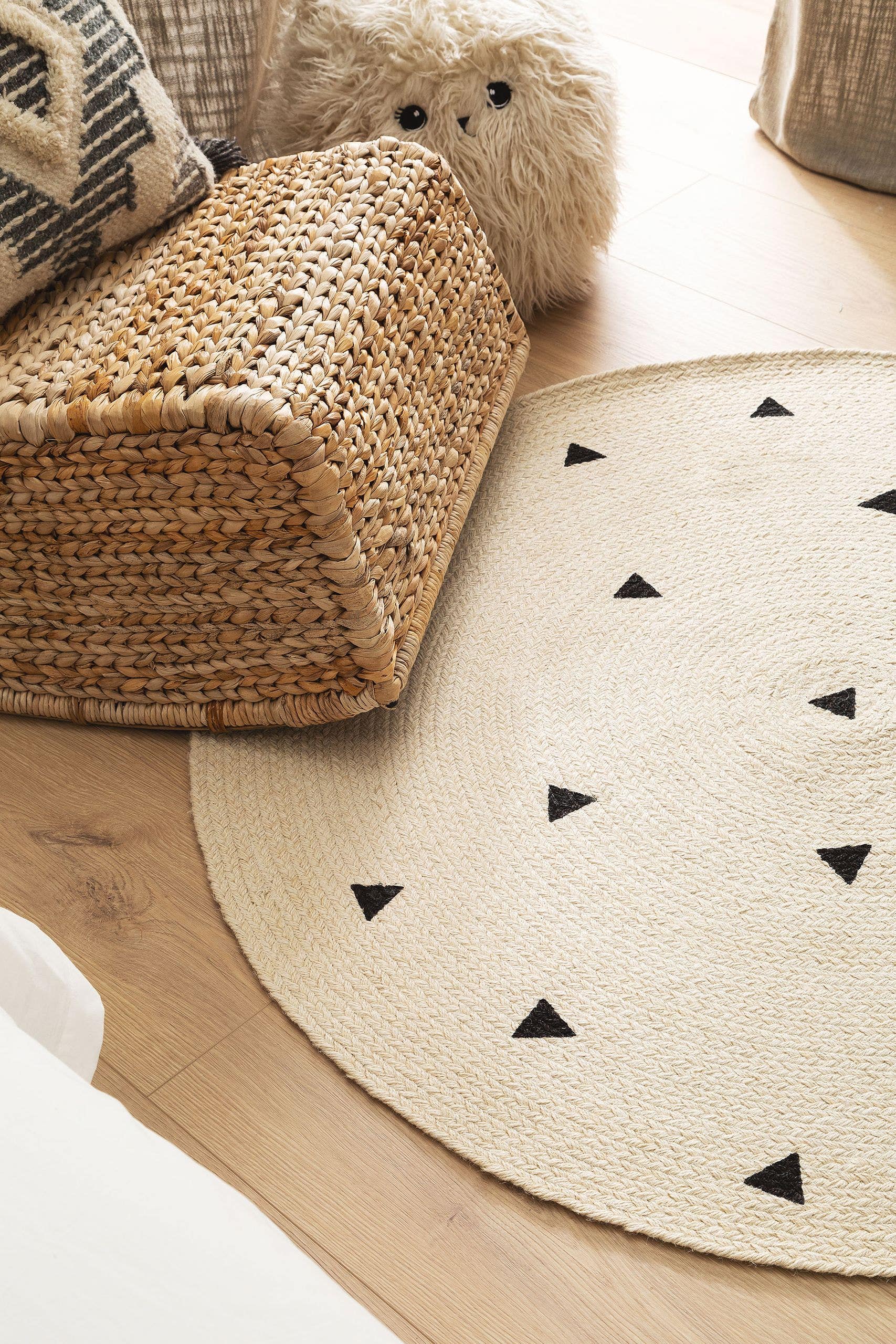 Tapis enfant Pippa Crème
