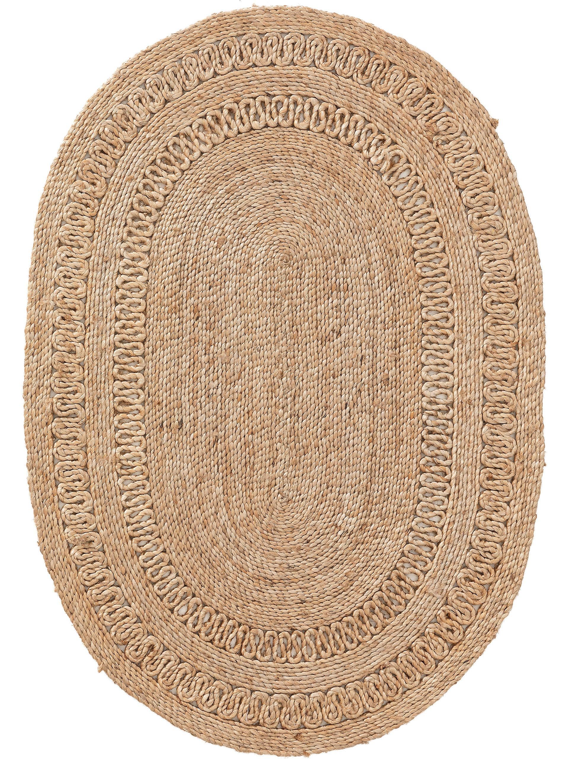 Juteteppich Kamala Natur