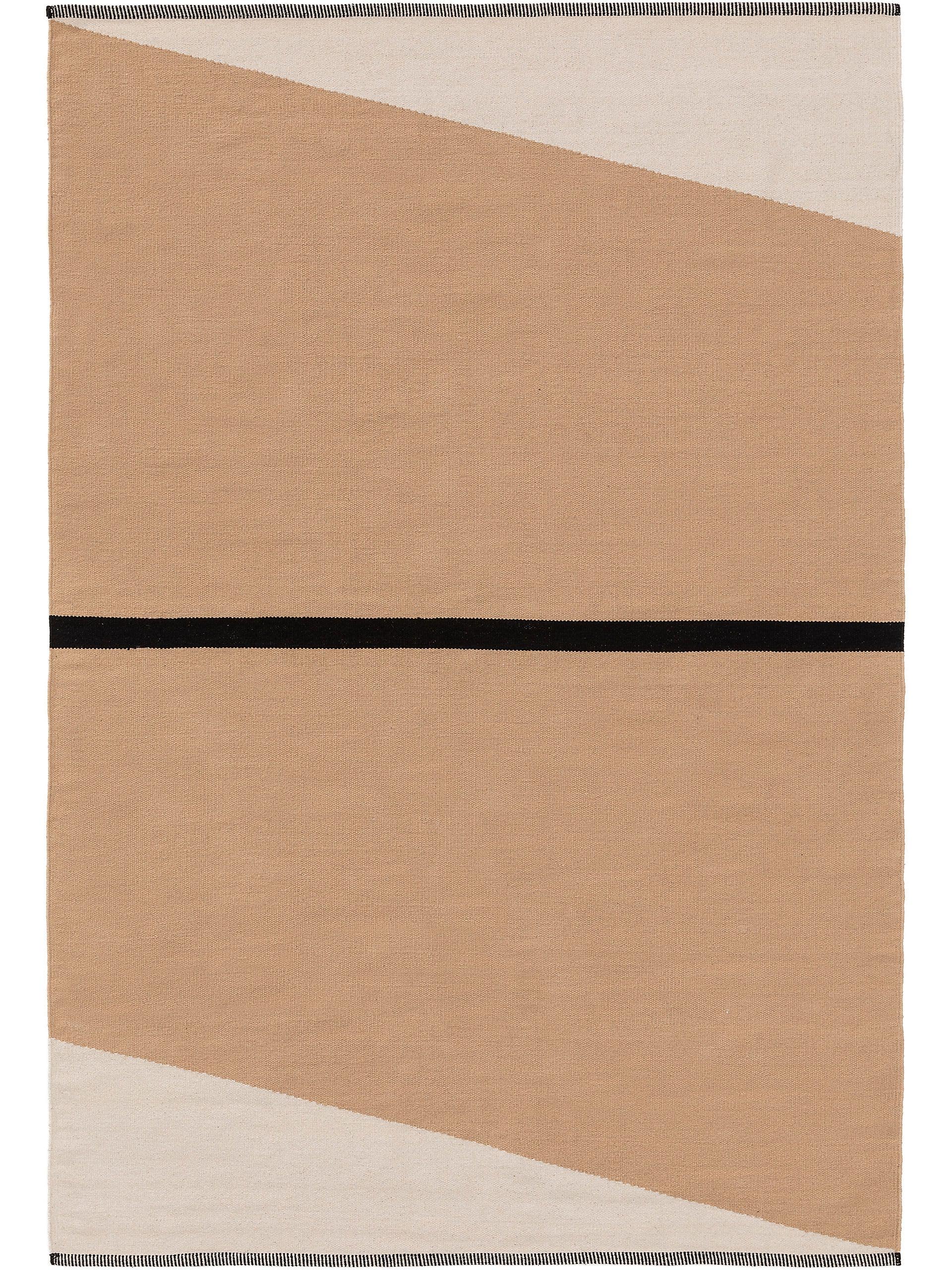 Tapis coton terre cuite Lenny