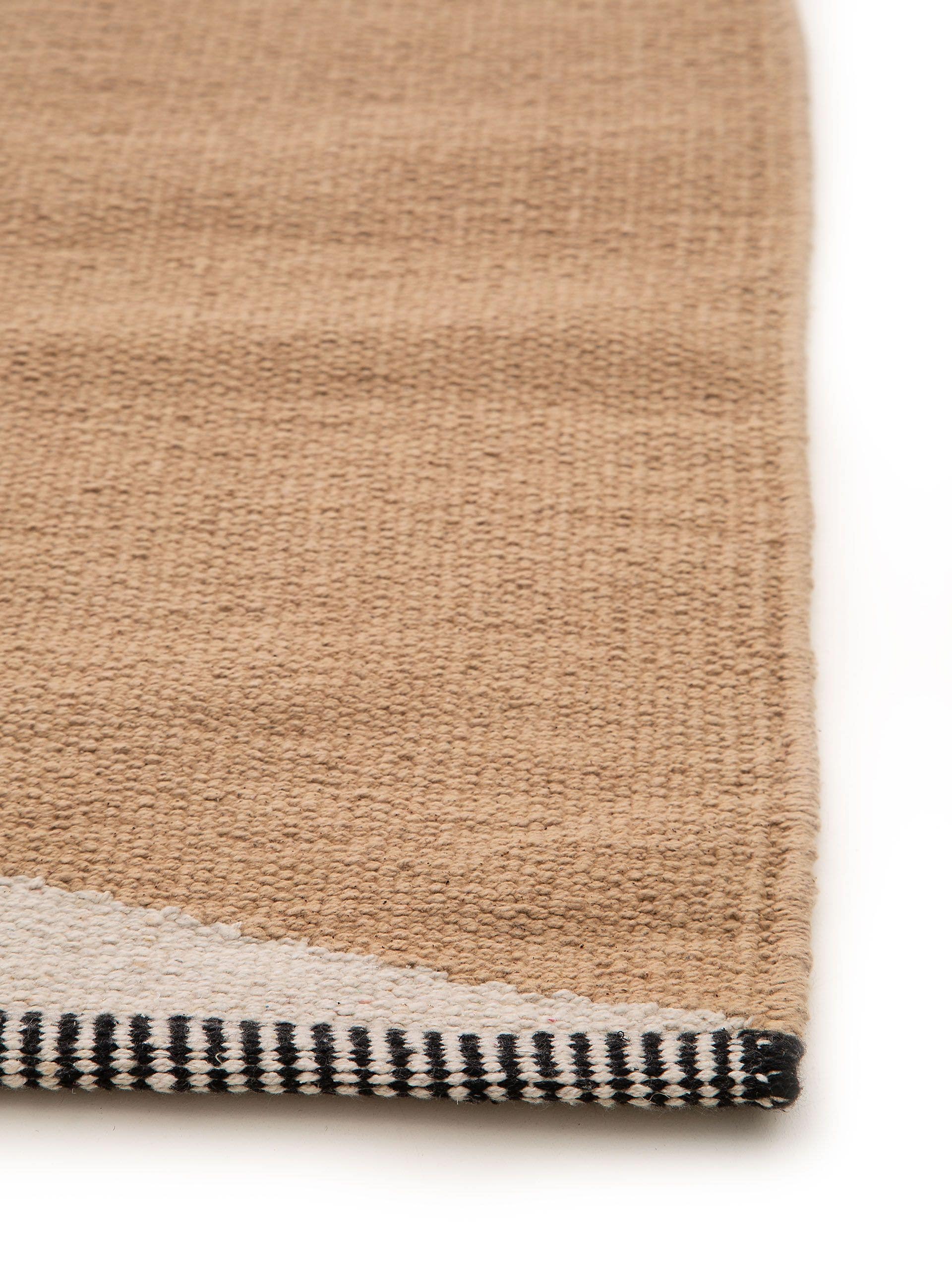 Tapis coton terre cuite Lenny
