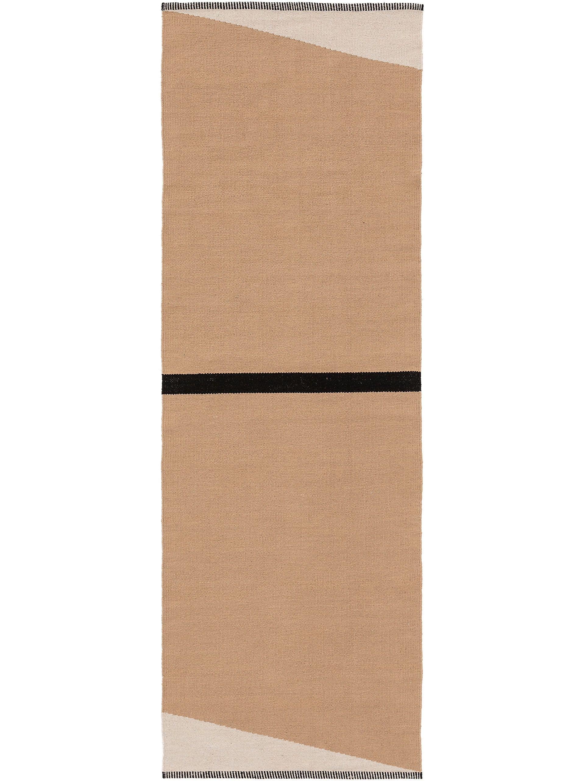 Tapis coton terre cuite Lenny