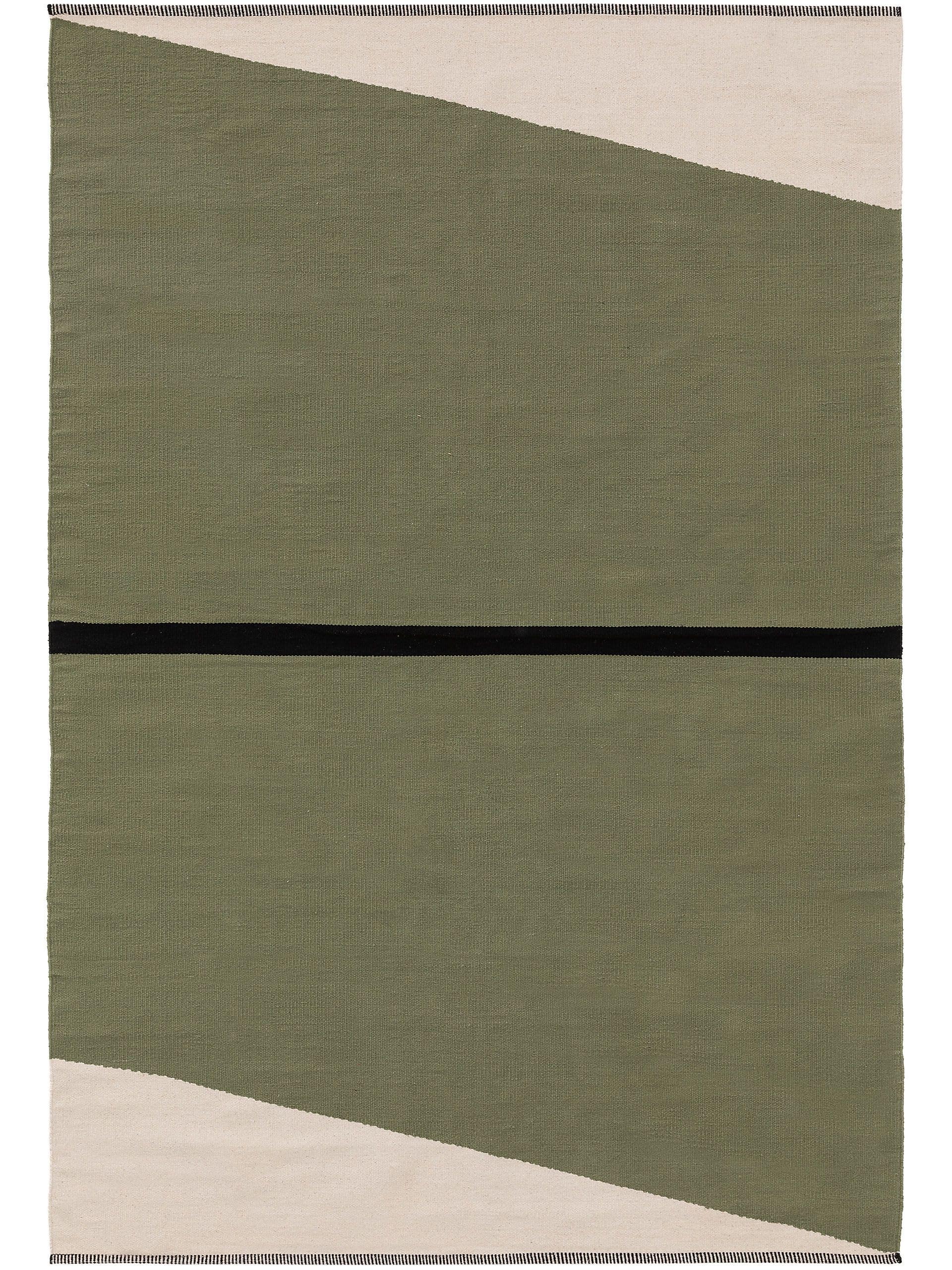 Tapis coton terre cuite Lenny