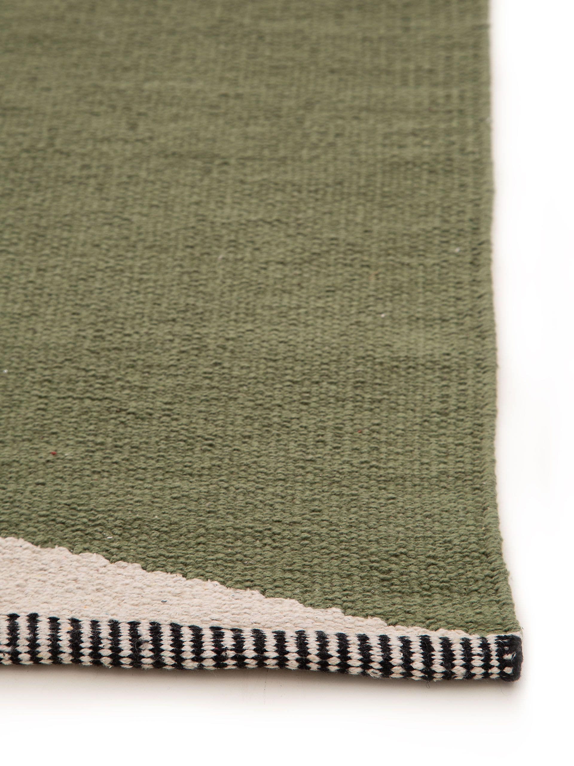 Tapis coton terre cuite Lenny