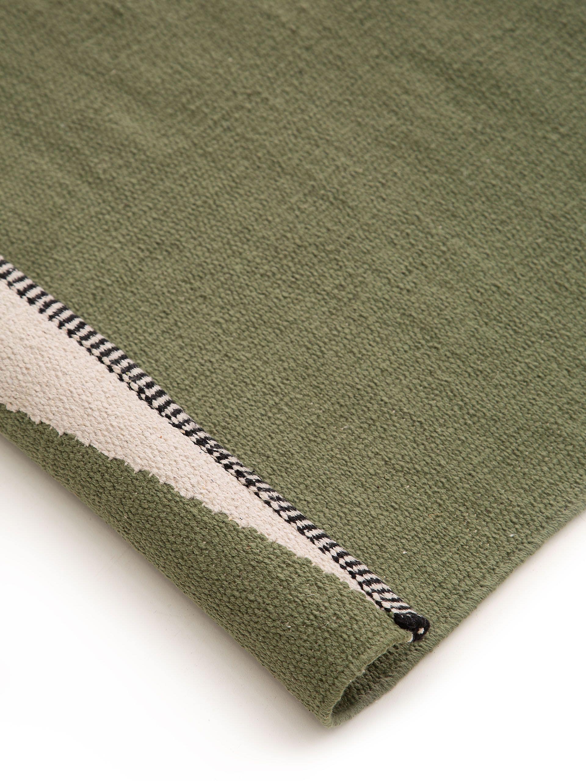 Tapis coton terre cuite Lenny