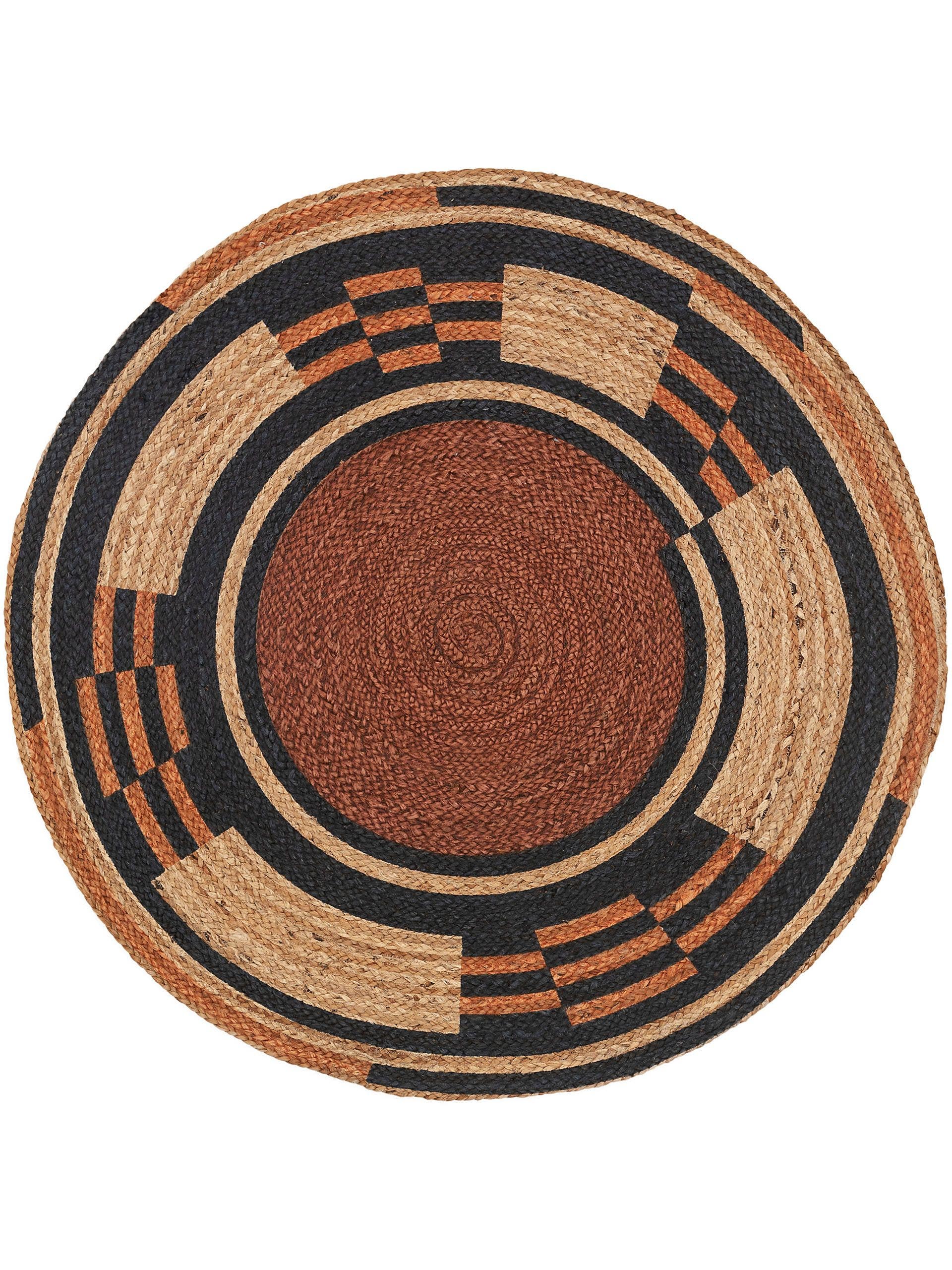 Juteteppich Sahara Multicolor