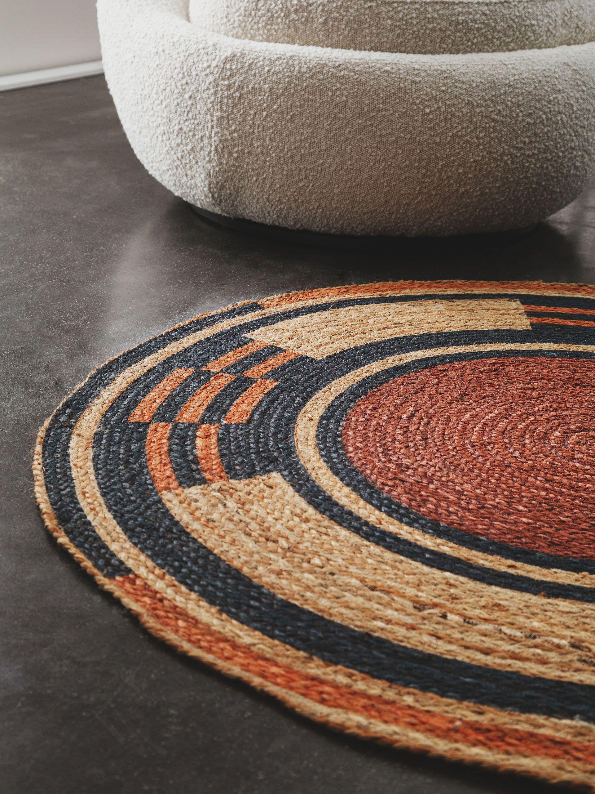 Juteteppich Sahara Multicolor
