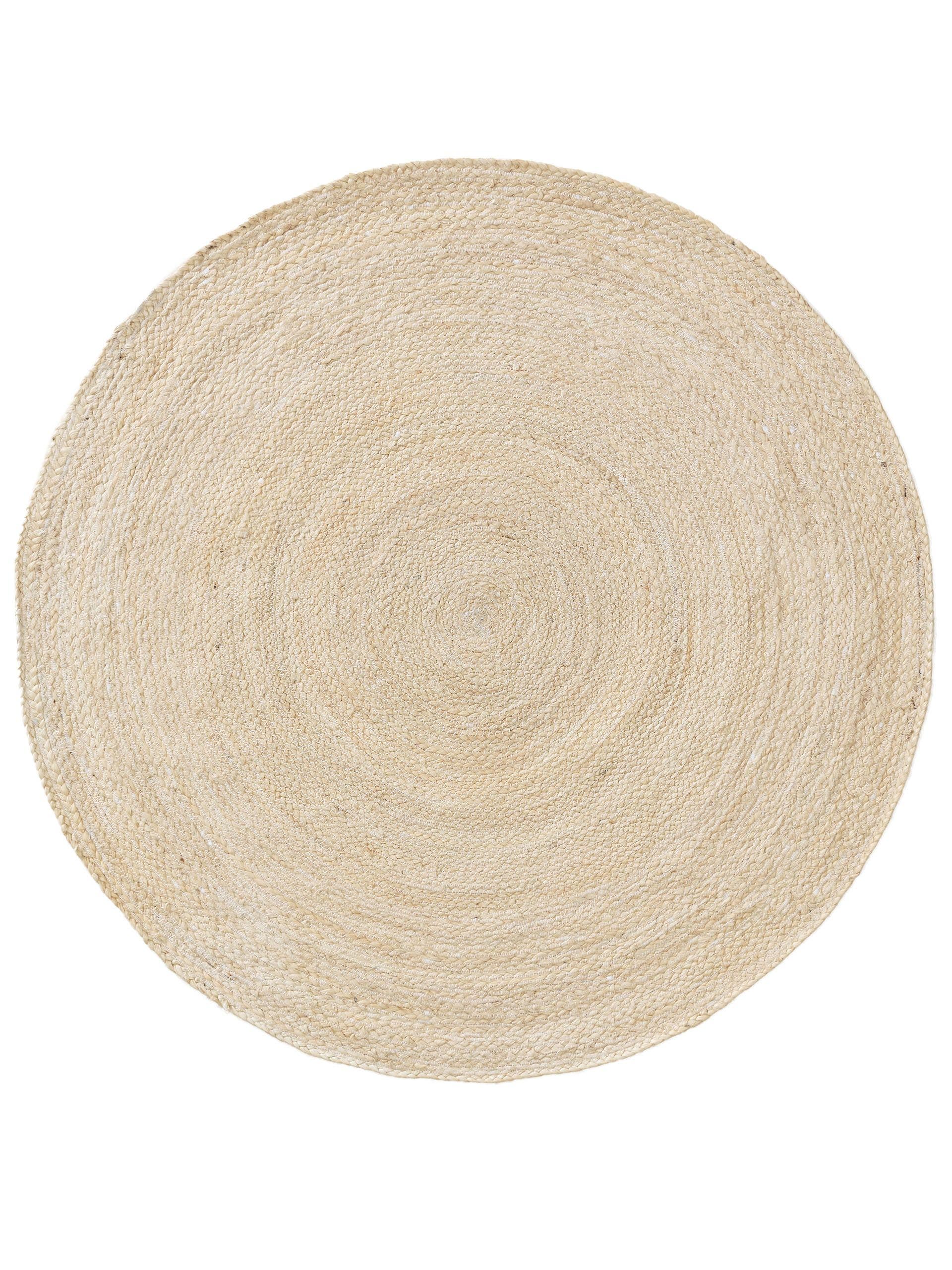 Tapis en jute Jutta Ivoire