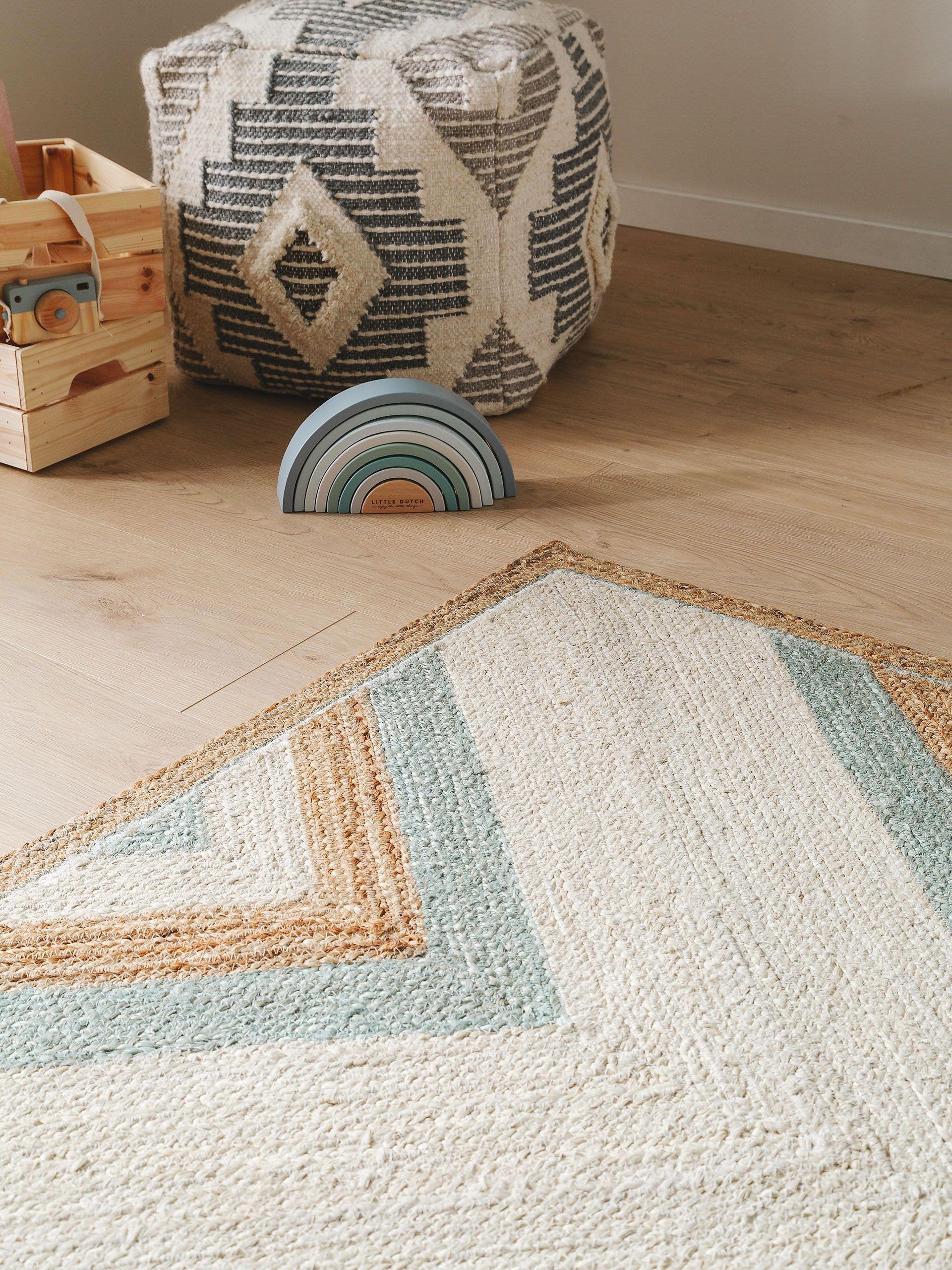 Kinderteppich Frieda Mint