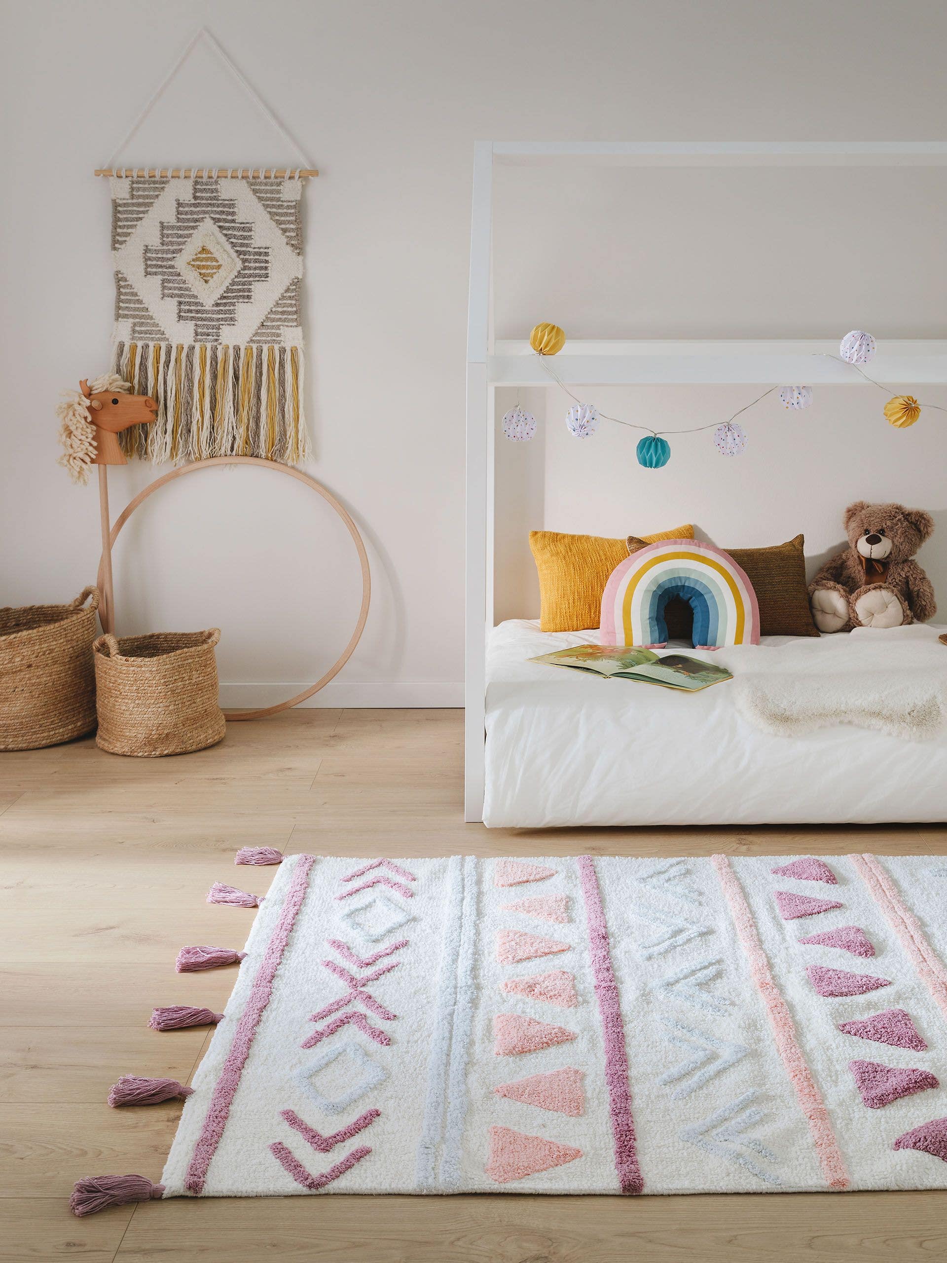 Waschbarer Kinderteppich Levi