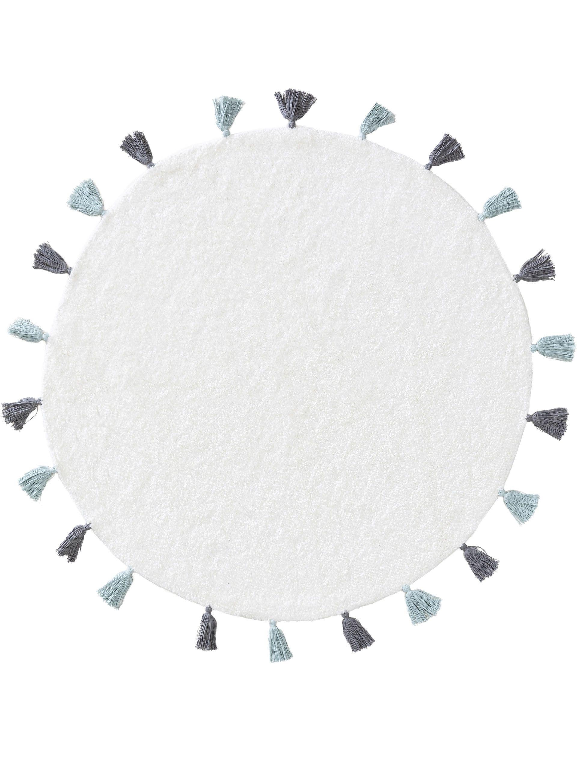 Tapis enfant lavable Malu Bleu