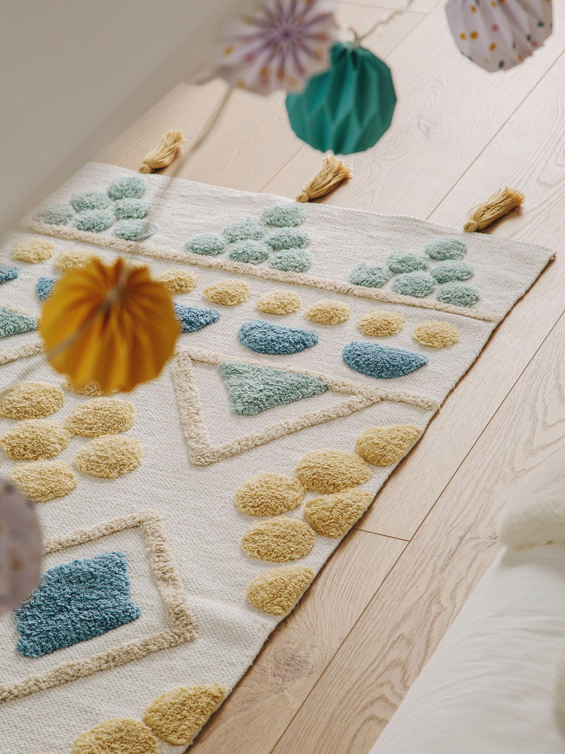 Waschbarer Kinderteppich Maya