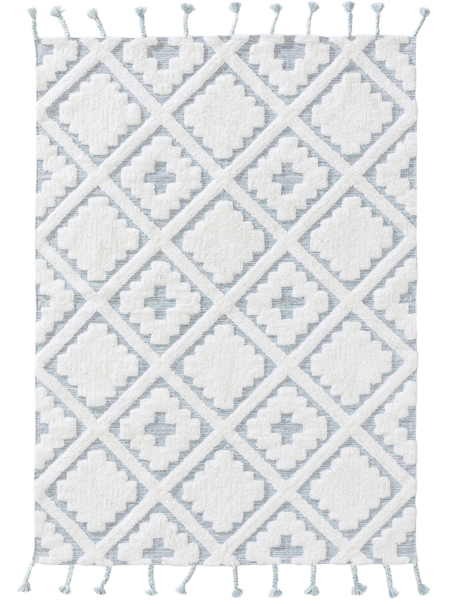 Waschbarer Kinderteppich Matheo Mint