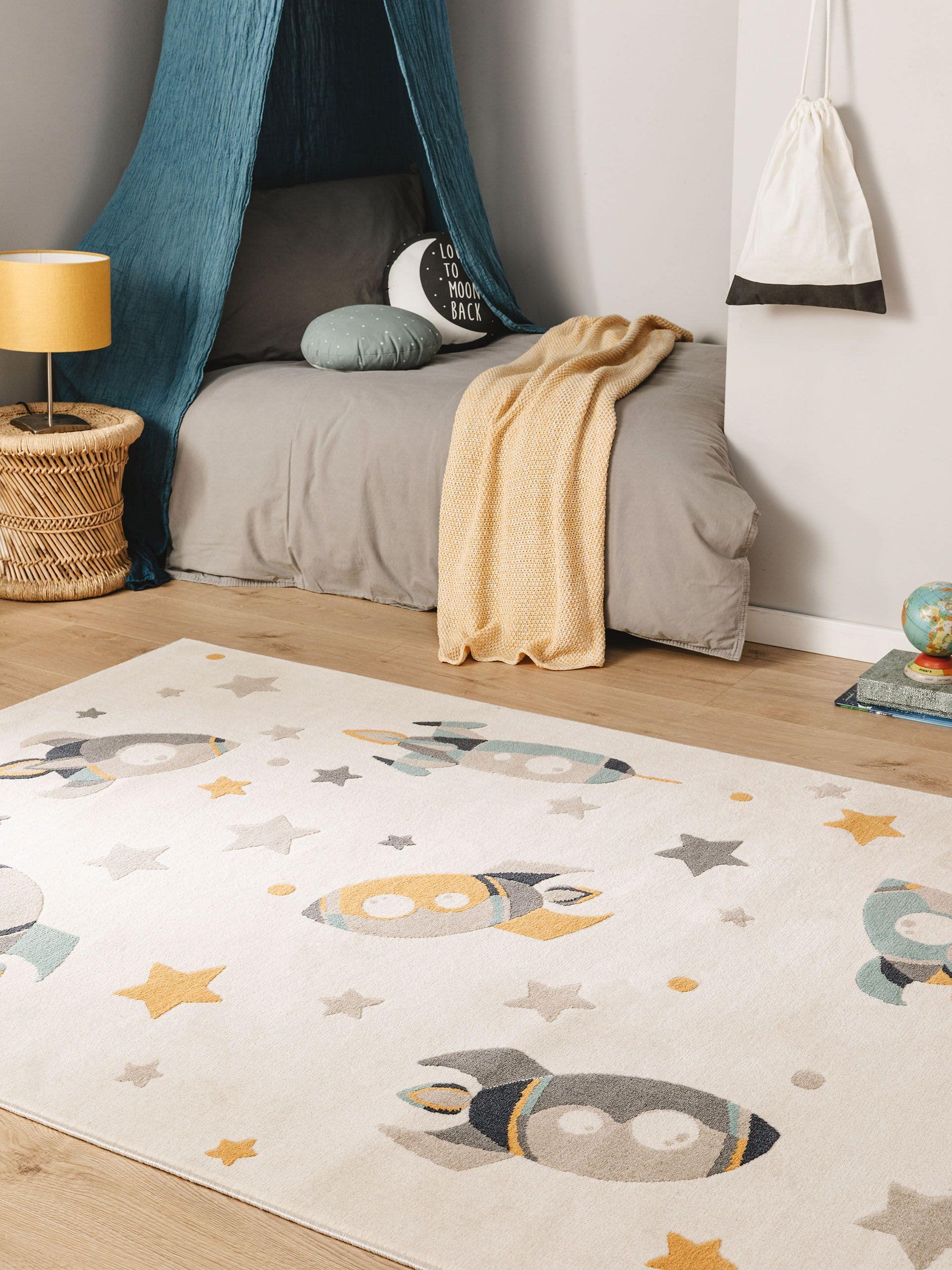 Kinderteppich Apollo Cream