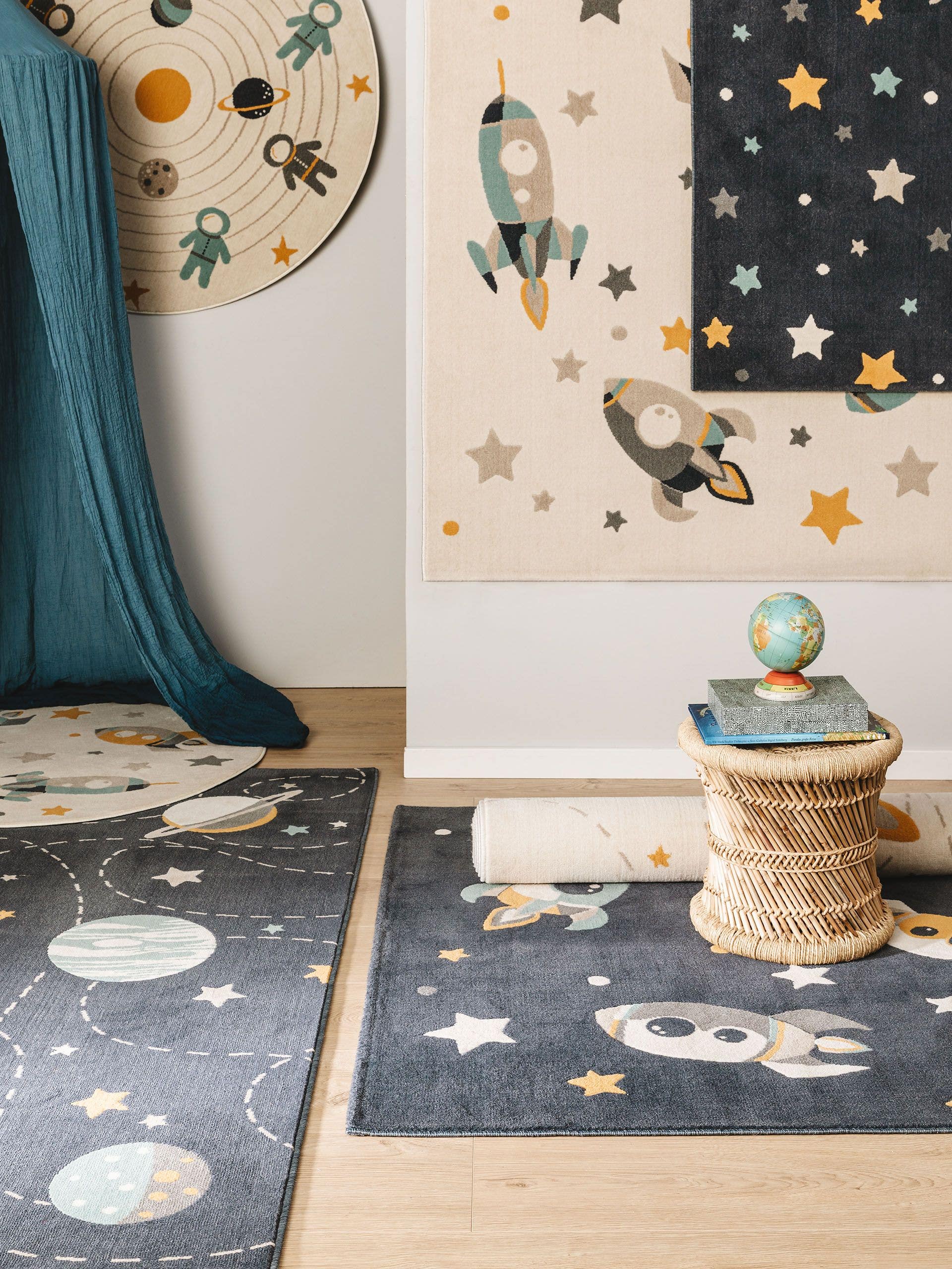 Kinderteppich Apollo Cream