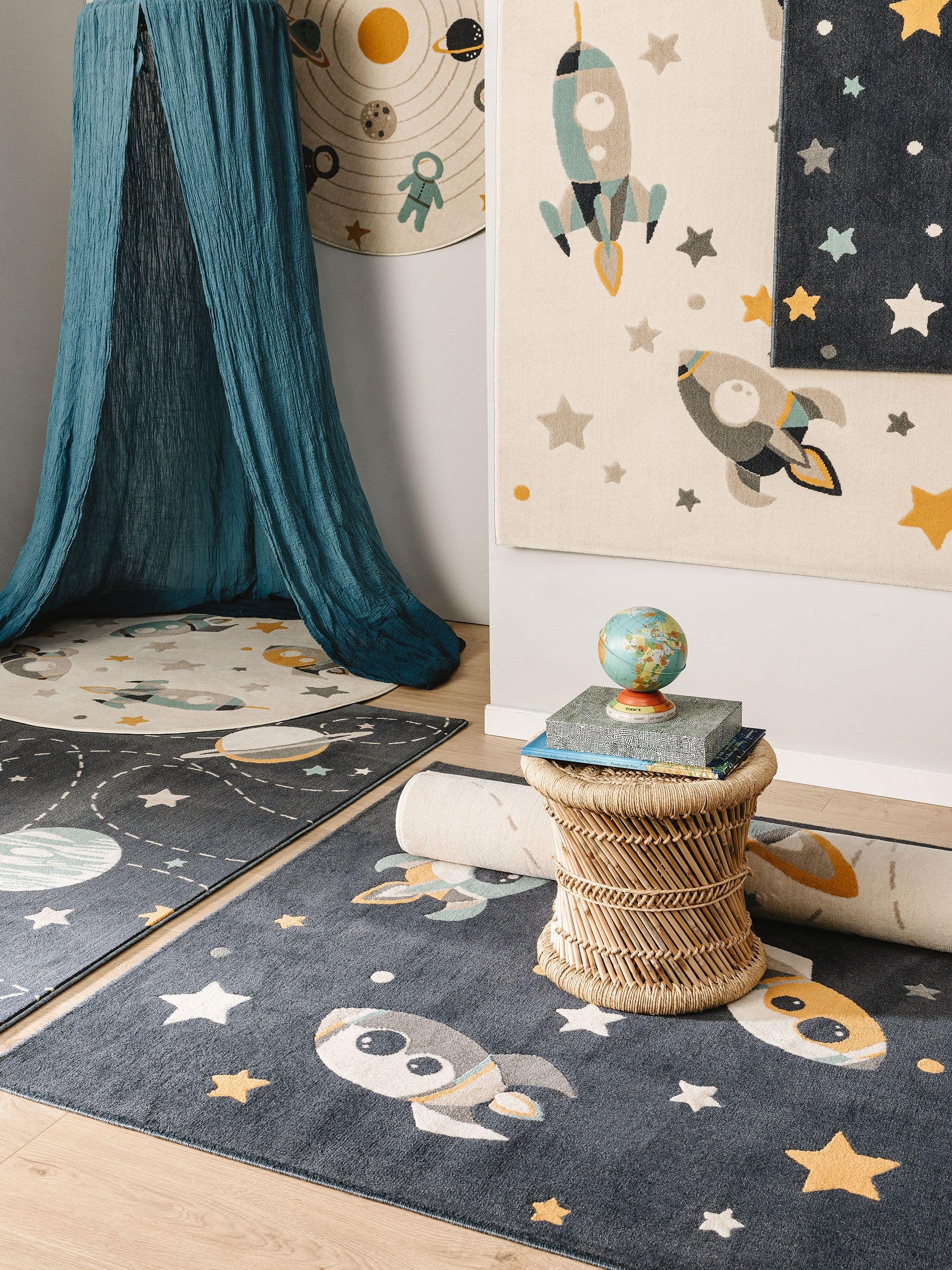 Kinderteppich Apollo Cream