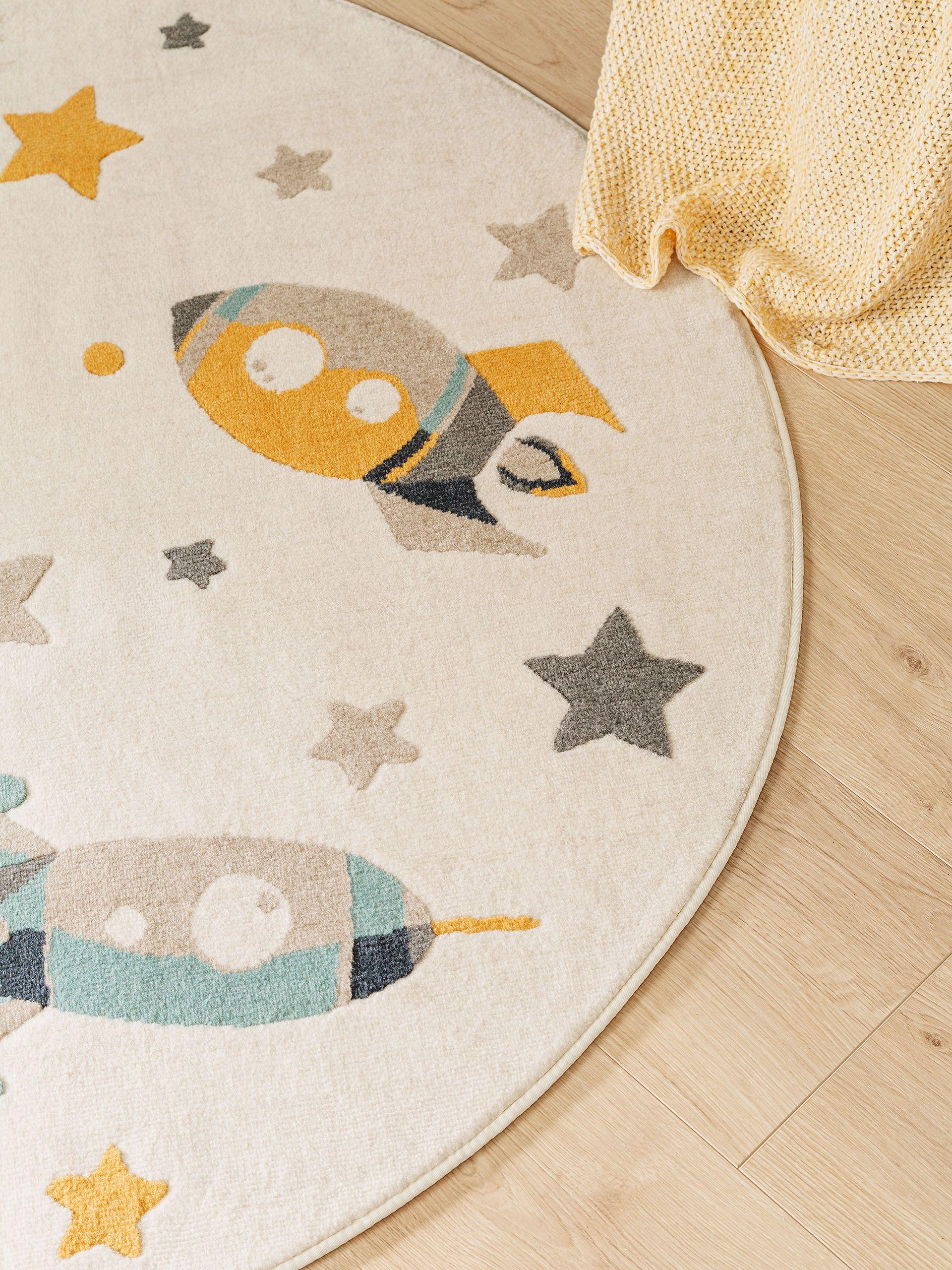 Kinderteppich Apollo Cream