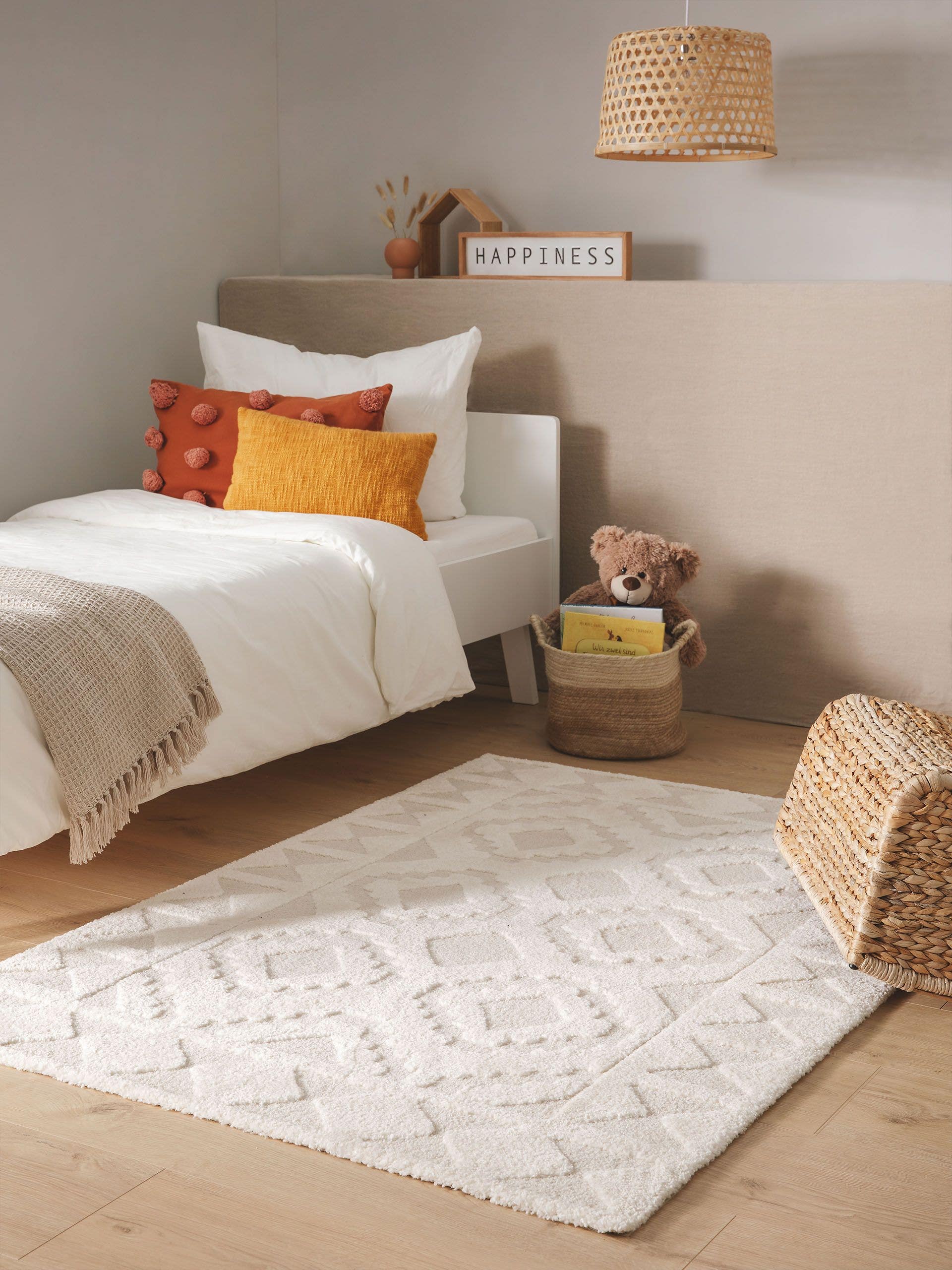 Kinderteppich Eve Cream/