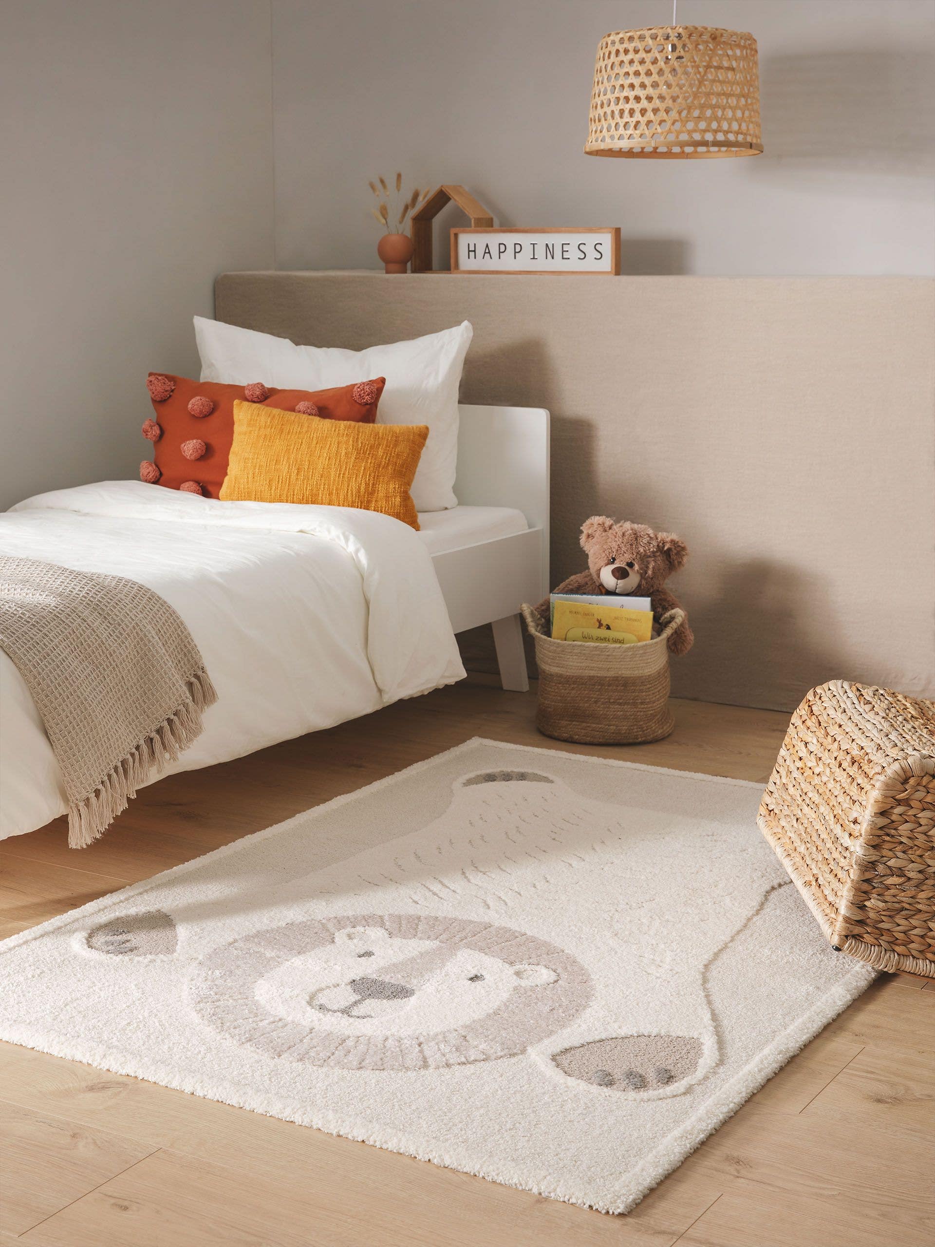 Kinderteppich Eve Cream/