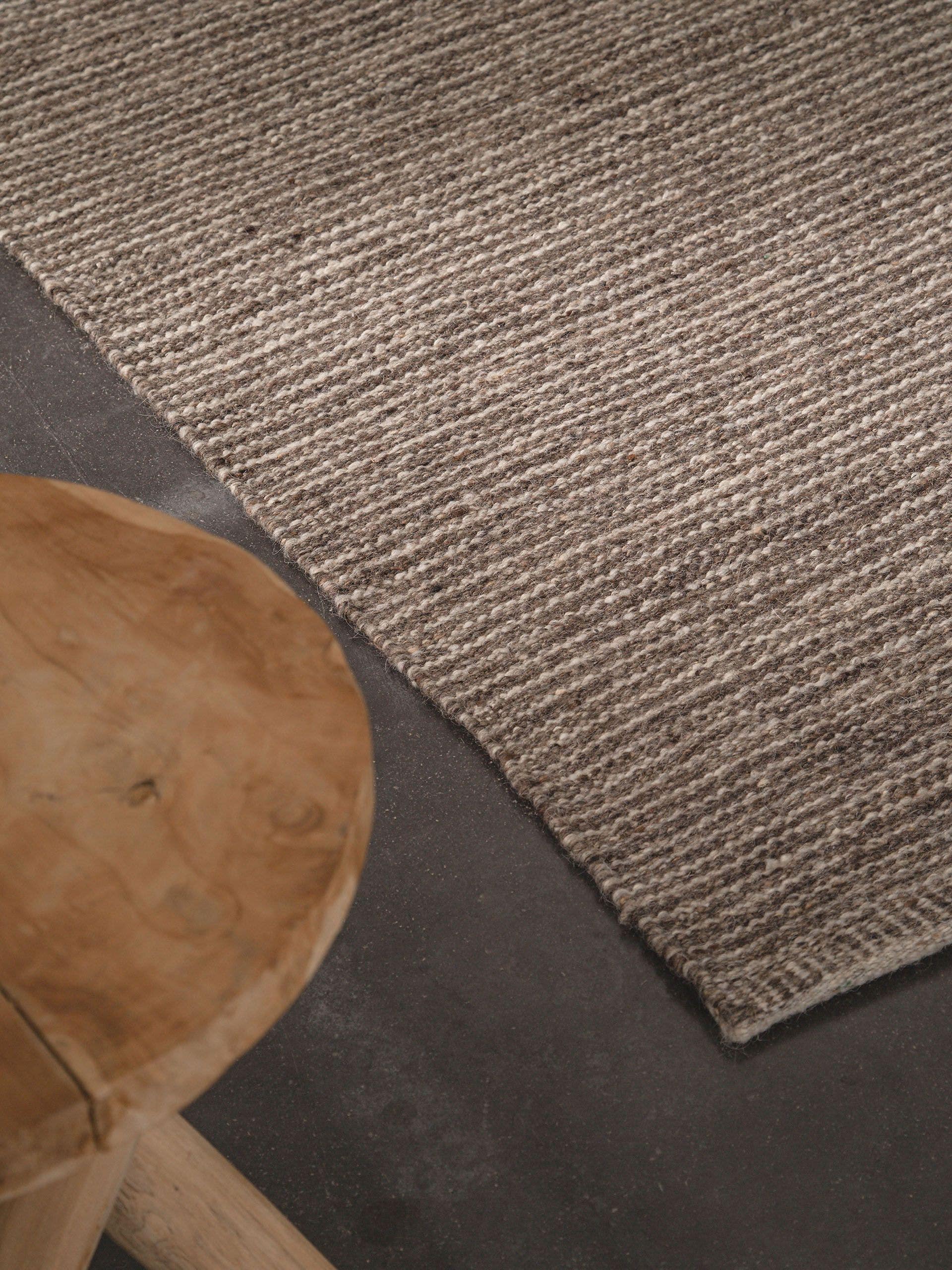 Tapis en laine Nazar Taupe