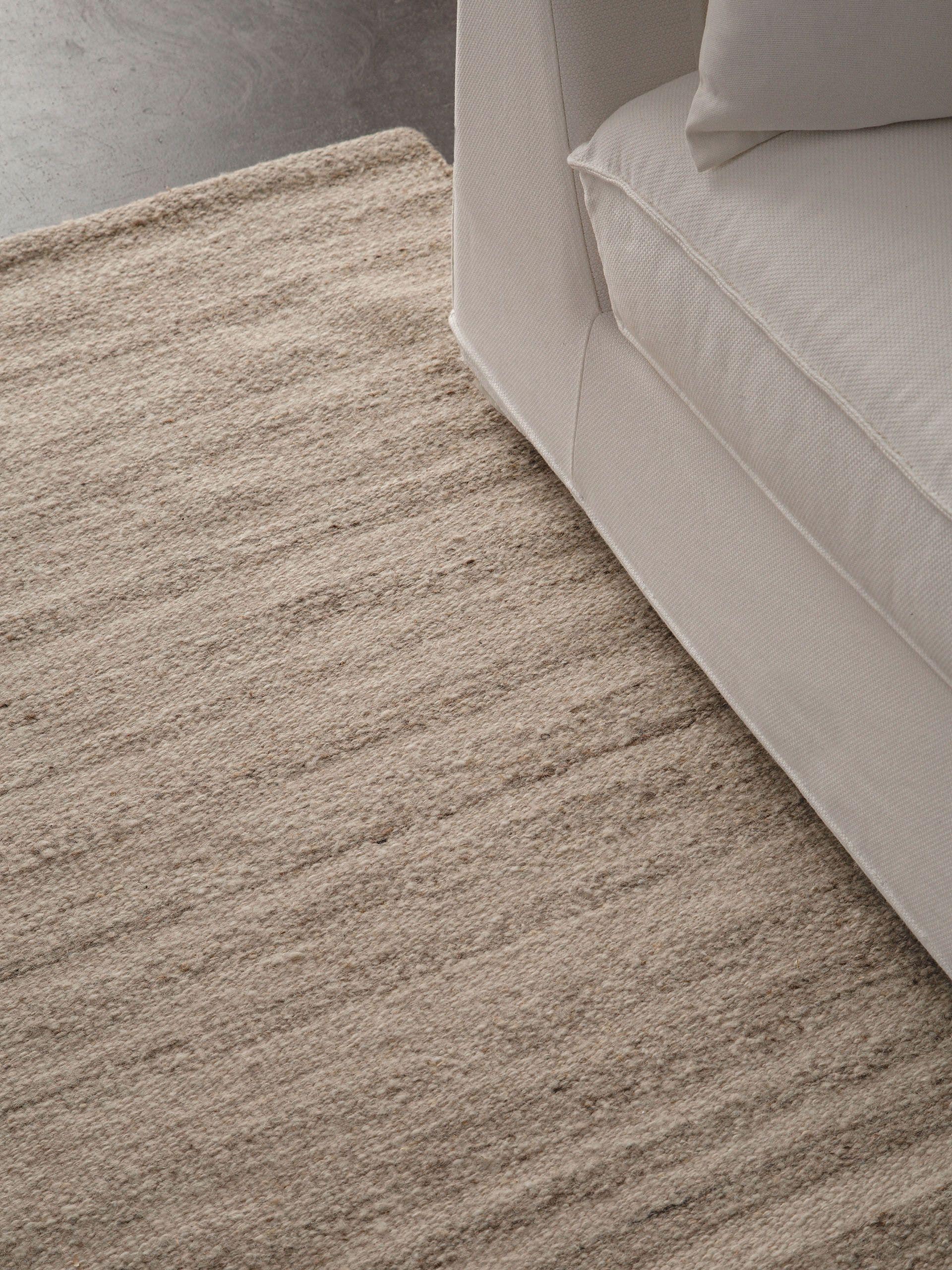 Wollteppich Nazar Cream/Grau
