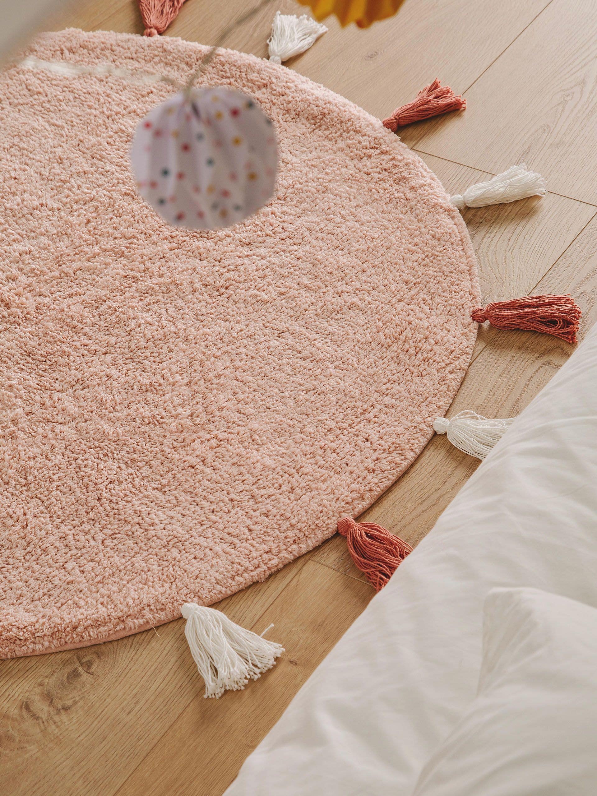 Waschbarer Kinderteppich Malu