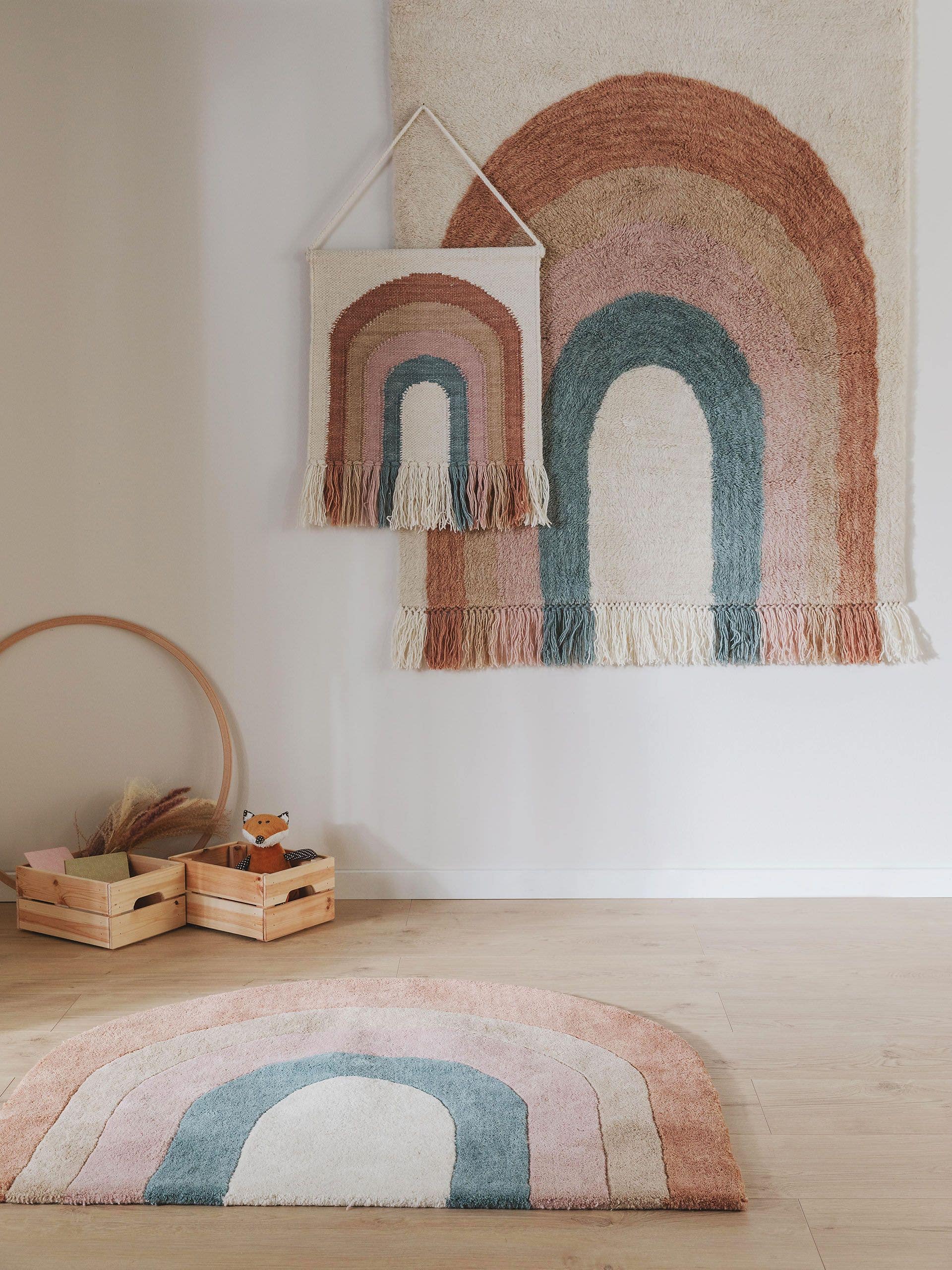 Tapis enfant Arc-en-ciel