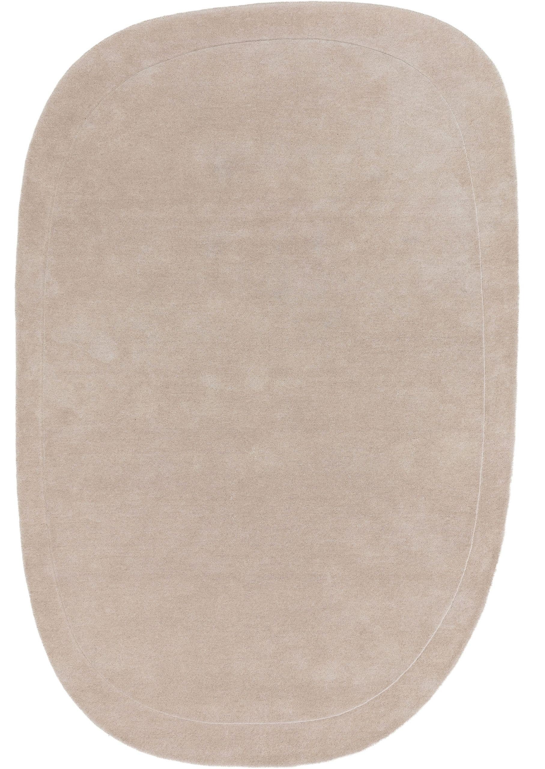Wollteppich Shape Cream