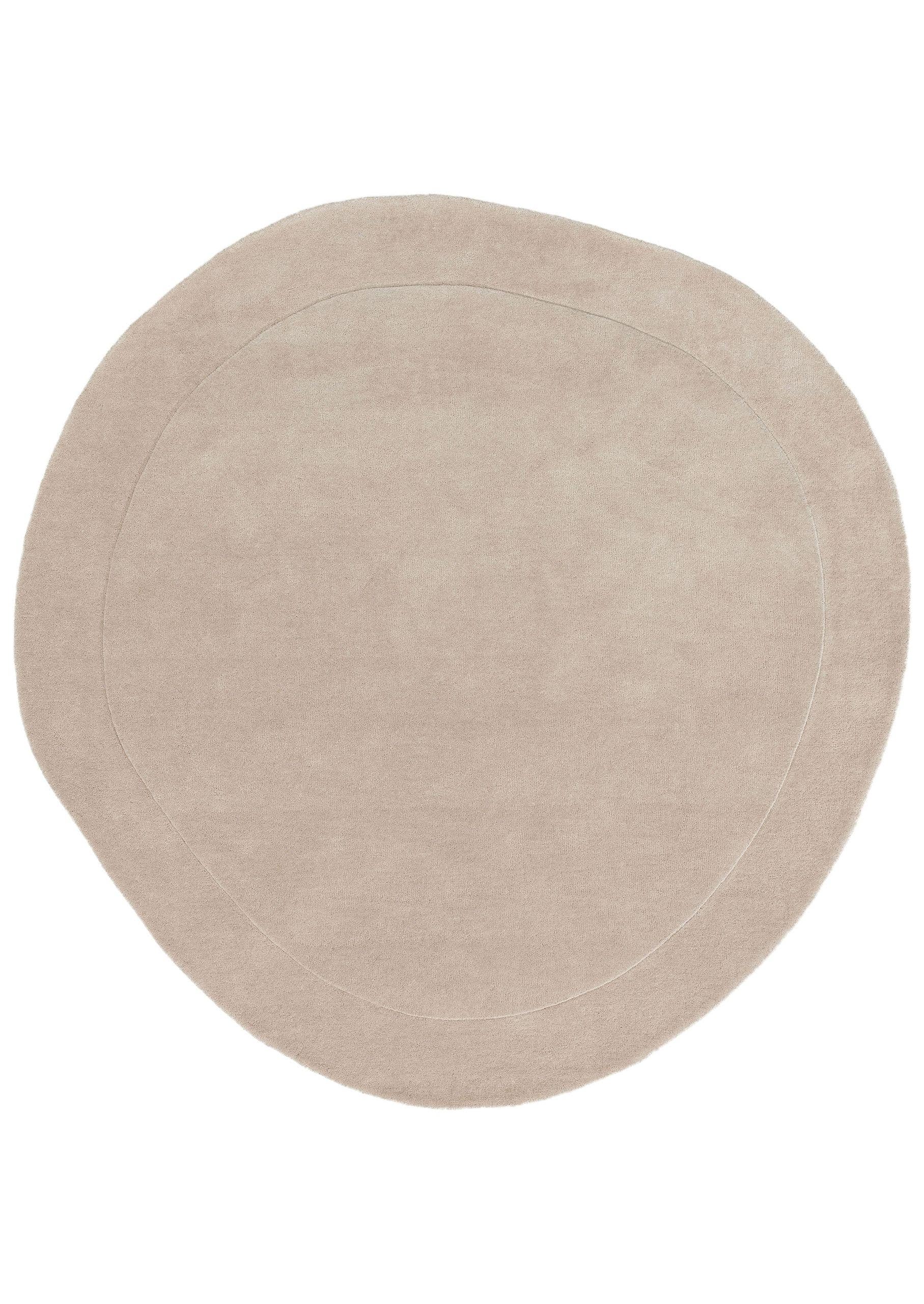 Wollteppich Shape Cream