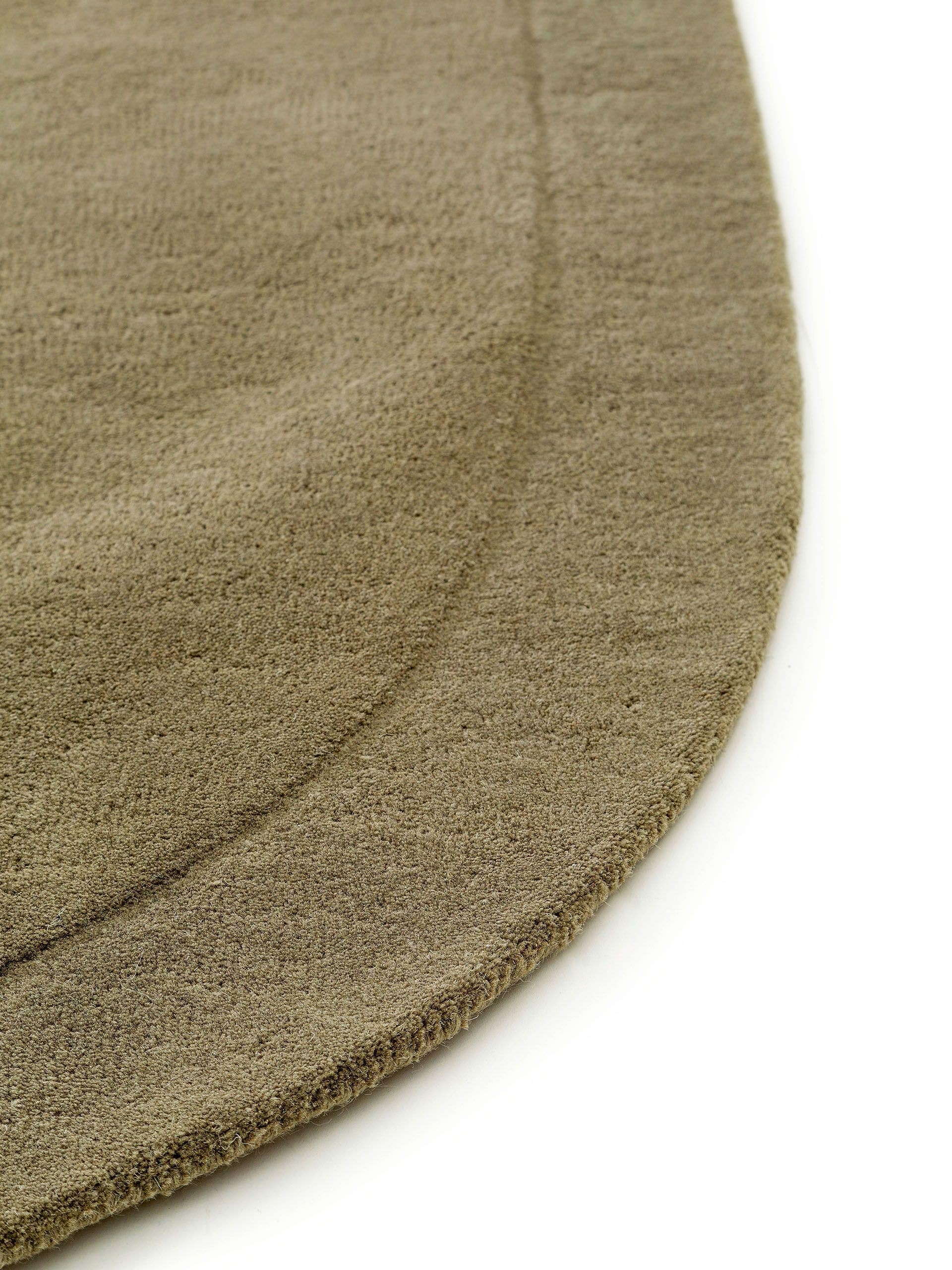 Tapis en laine Shape Vert Clair