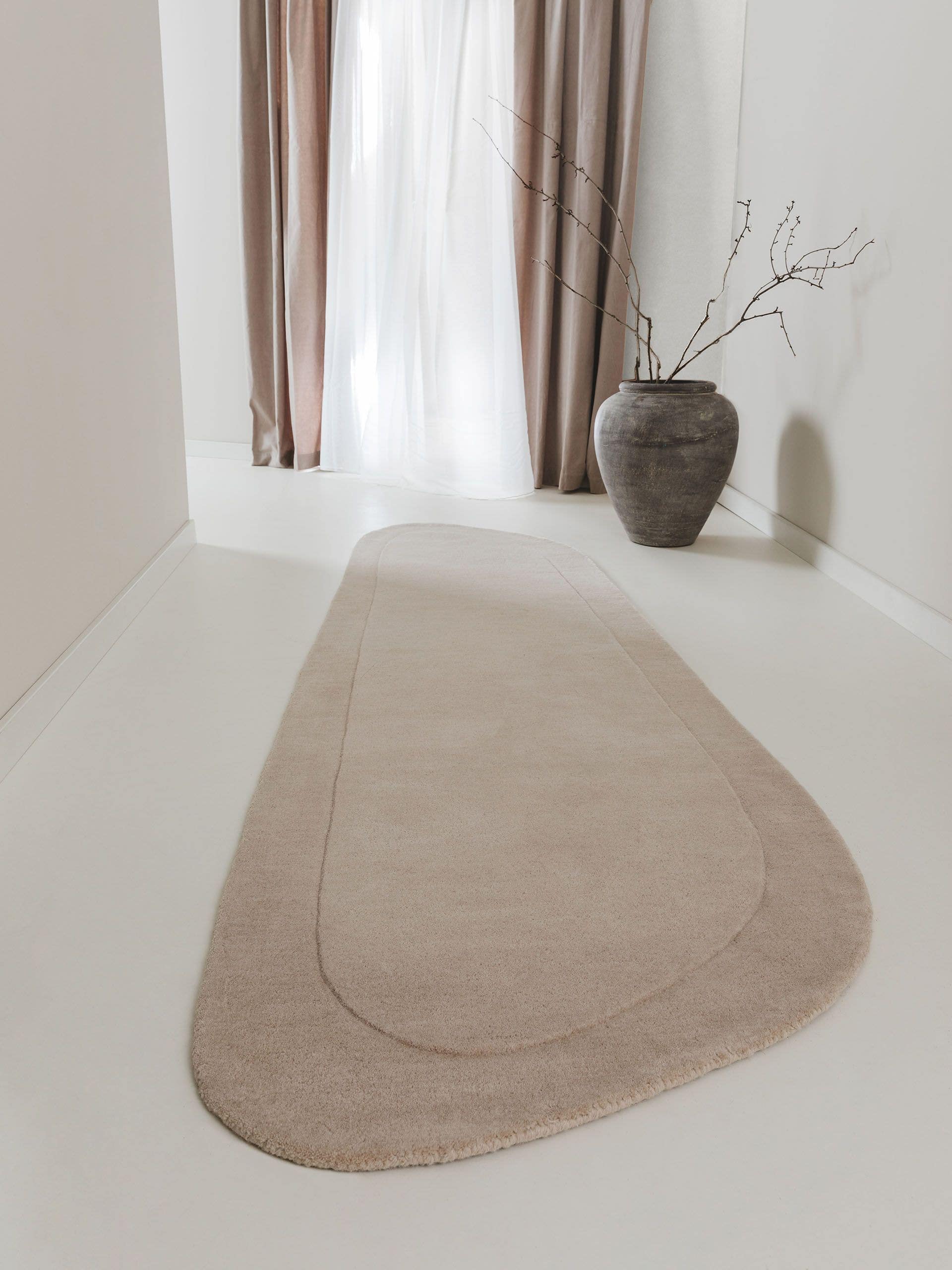 Tapis en laine Shape Vert Clair