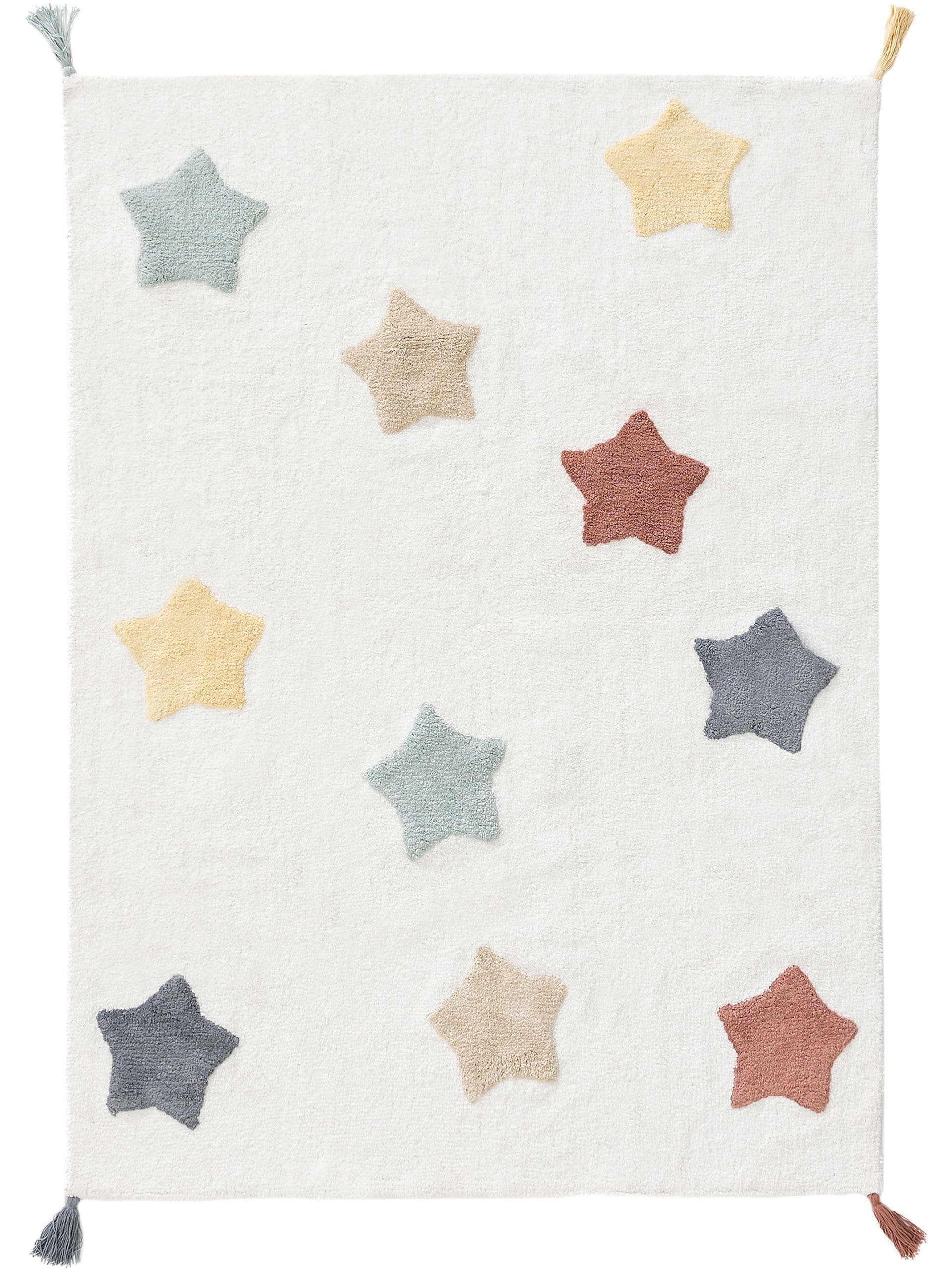 Tapis enfant lavable Etoiles