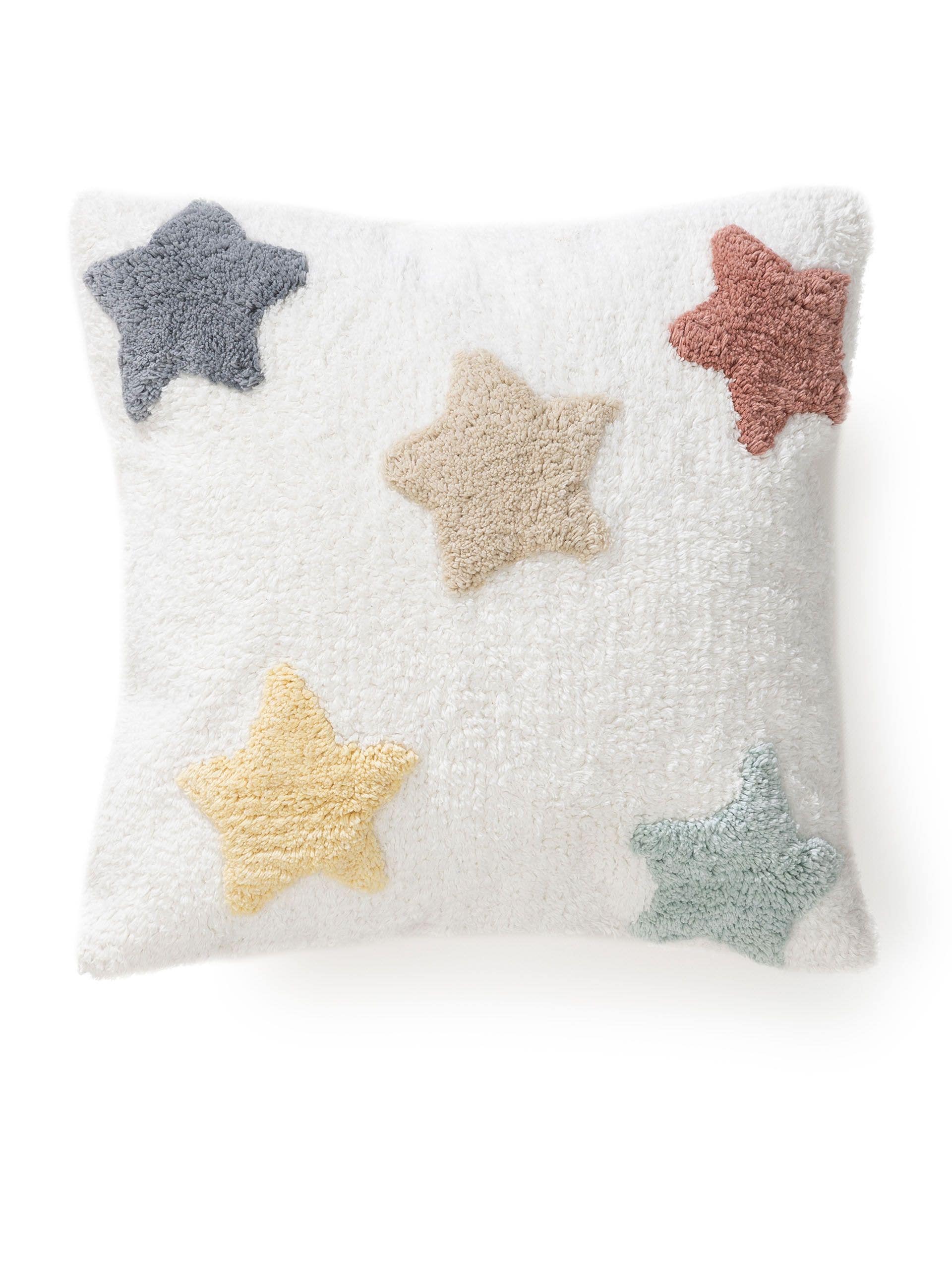 Housse de coussin étoiles