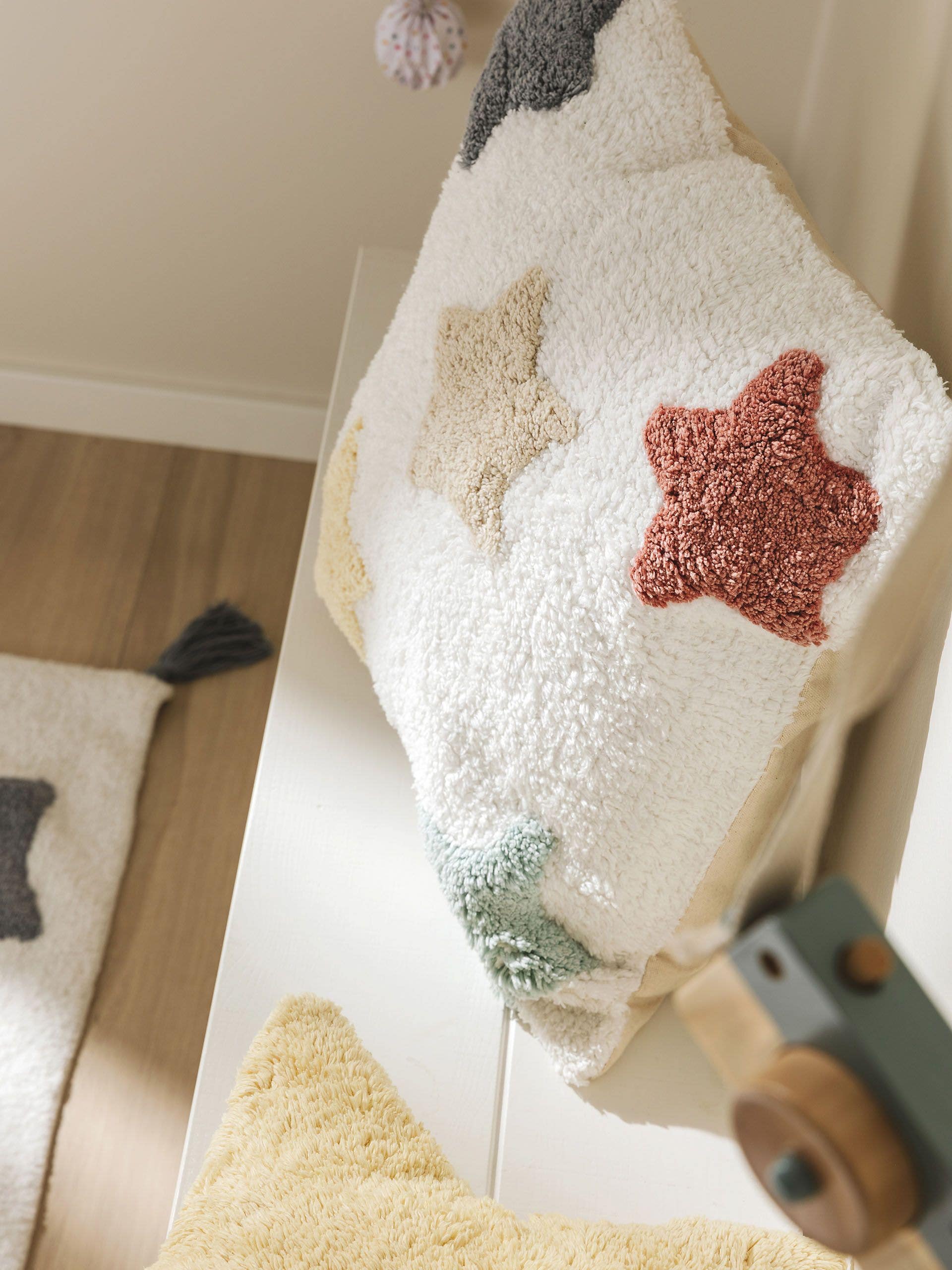 Housse de coussin étoiles