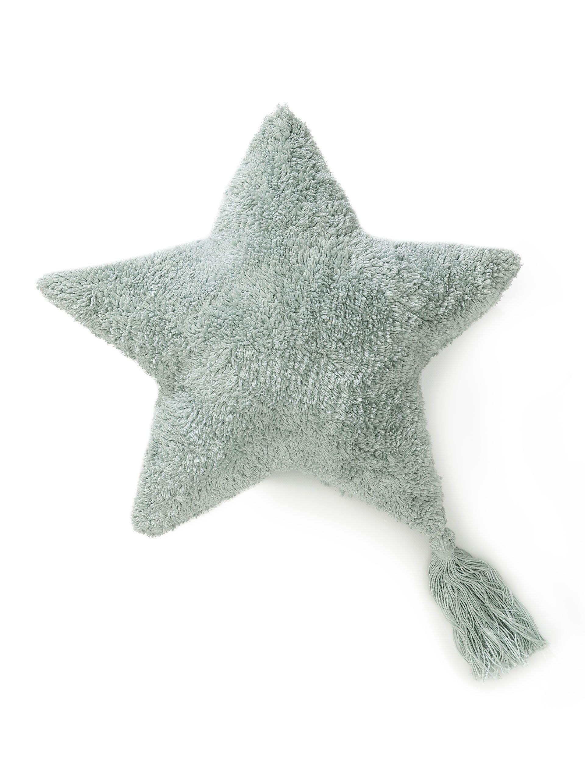 Coussin Etoiles Menthe