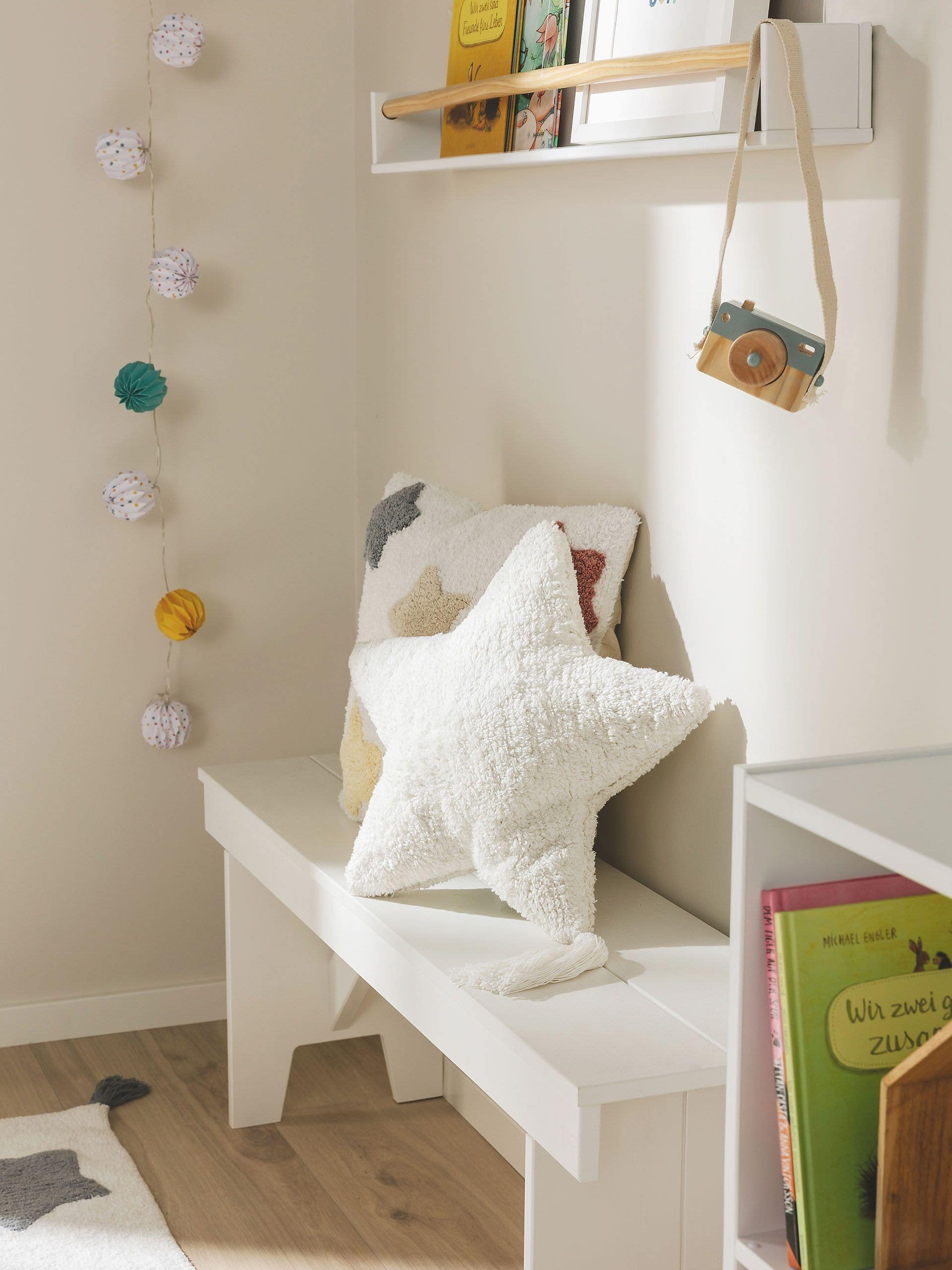 Kissen Stars Cream